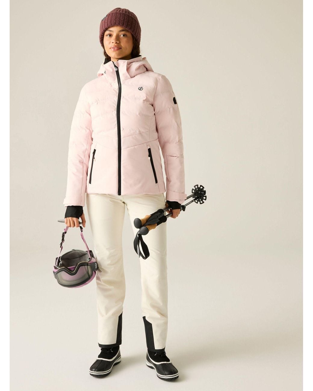 Dare 2b Pink Gliding Ii Waterproof Ski Jacket