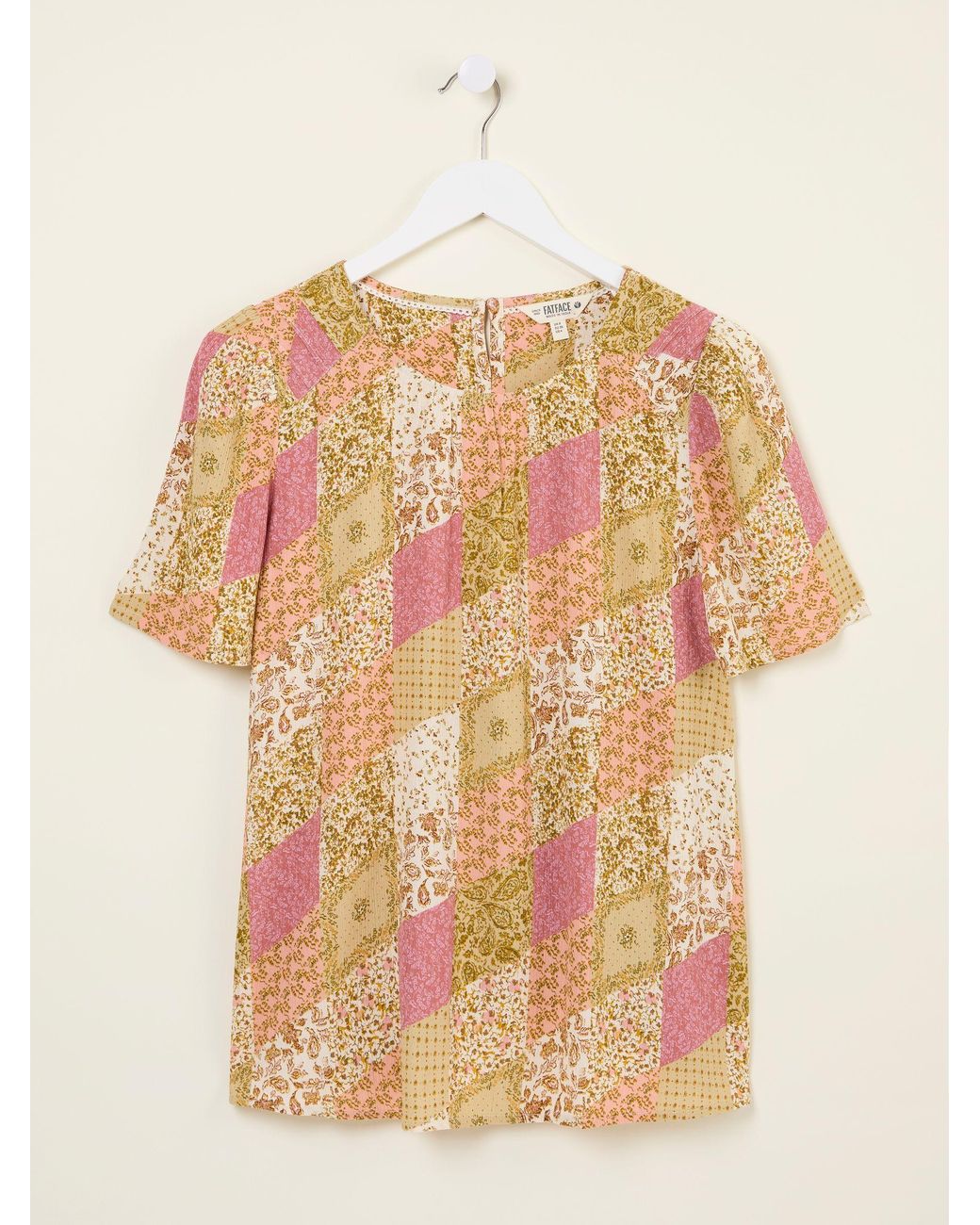 FatFace Natural Lyndy Blouse