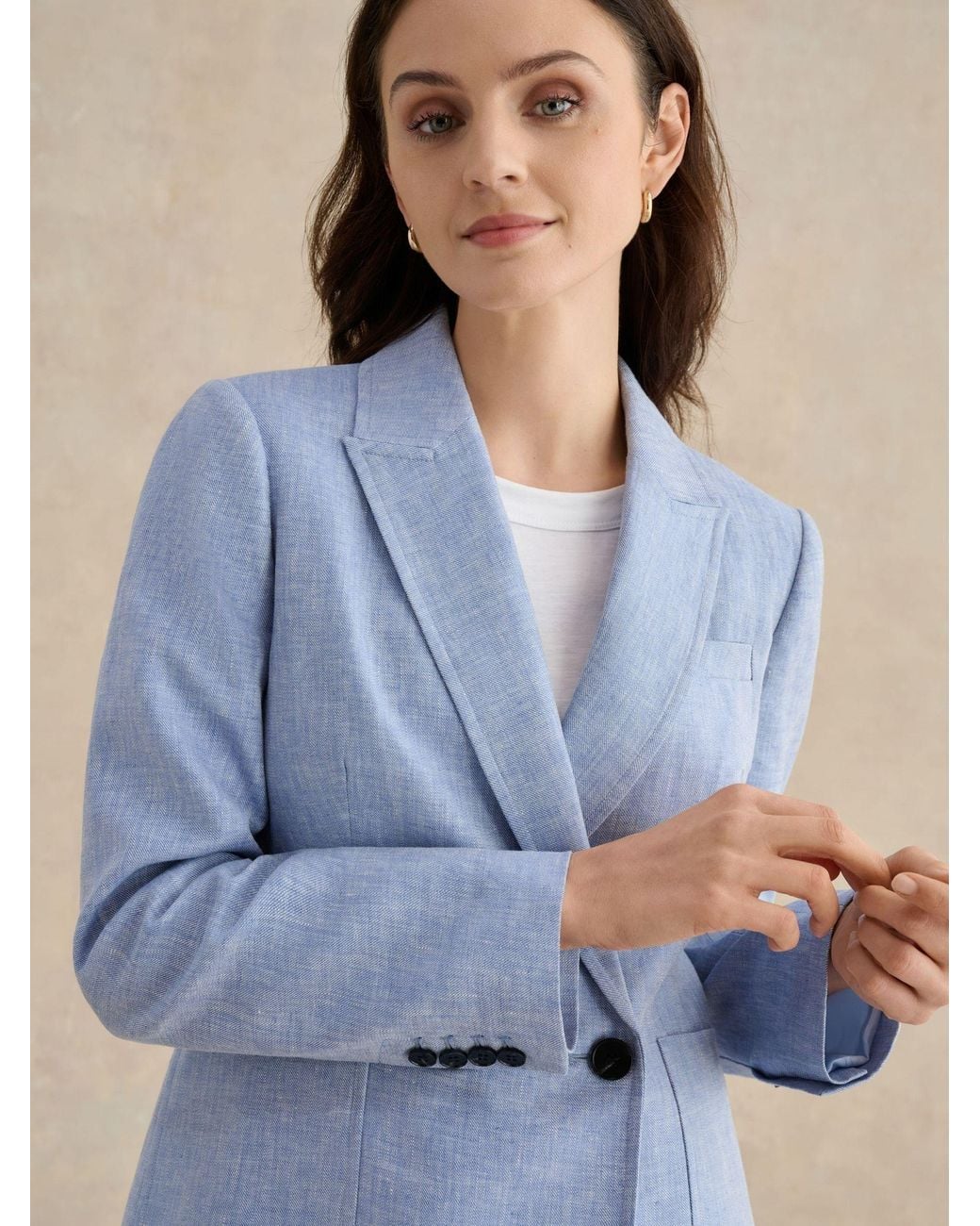 Hobbs Blue Estella Jacket