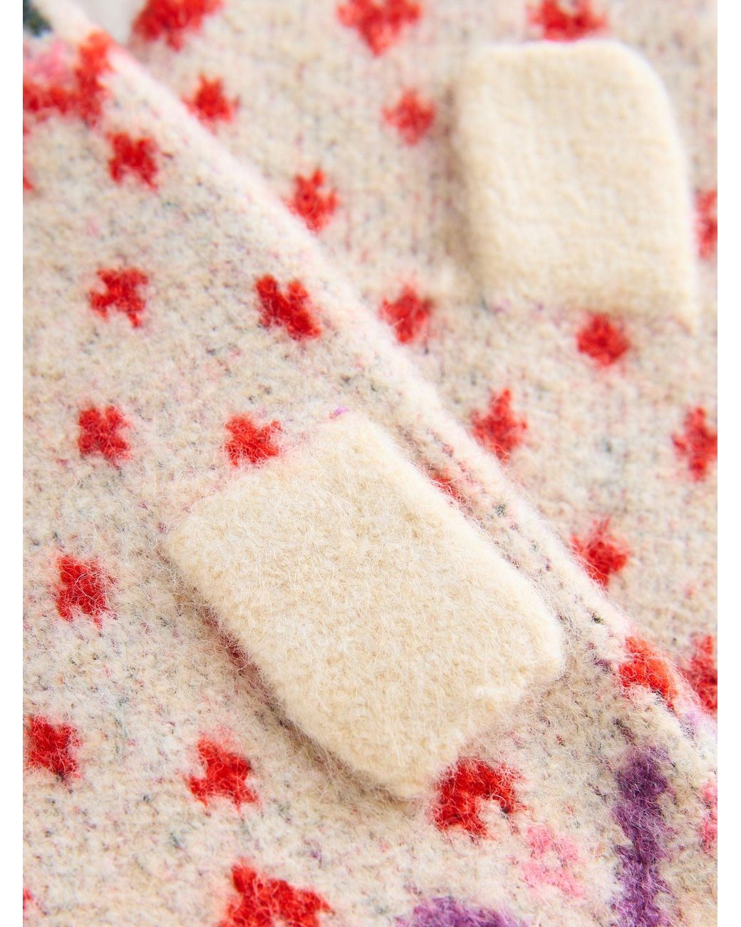 Next Pink Multi Cherry Print Handwarmer Gloves