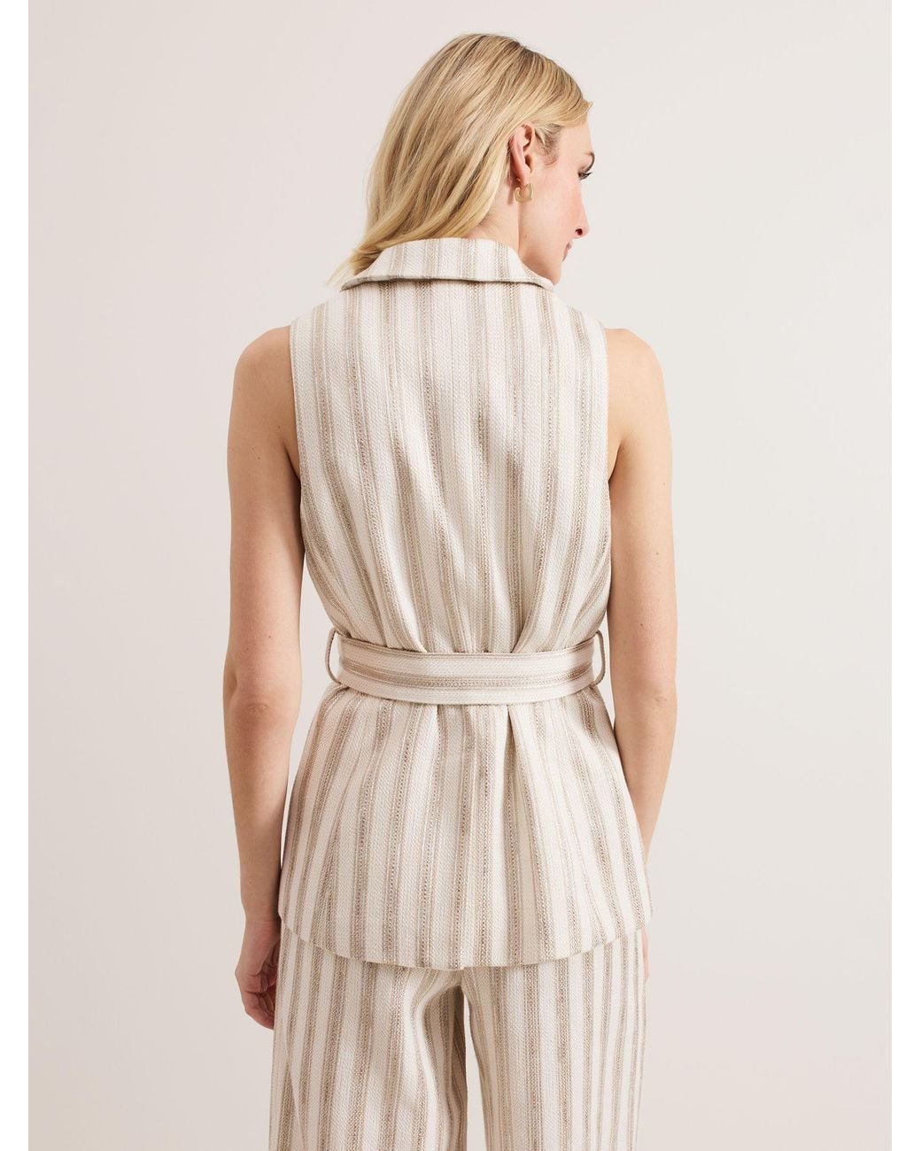 Phase Eight Natural Tabitha Waistcoat