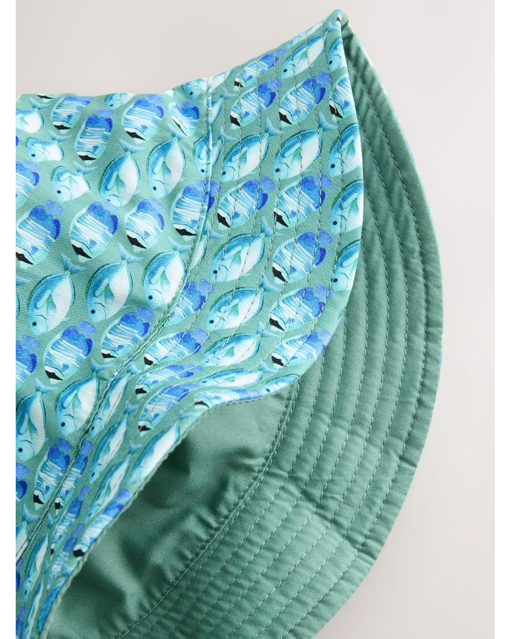 Next Blue Reversible Bucket Hat for men