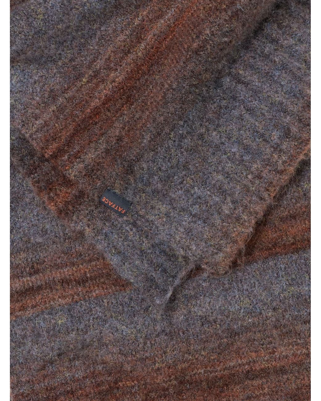FatFace Brown Fatface Ombre Scarf for men