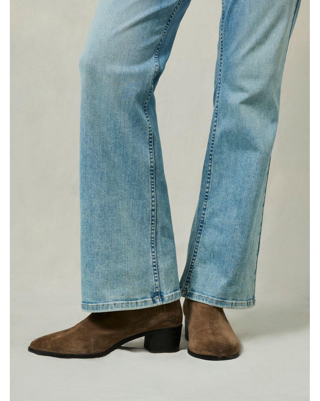 FatFace Blue Katrine Skinny Bootcut Jeans