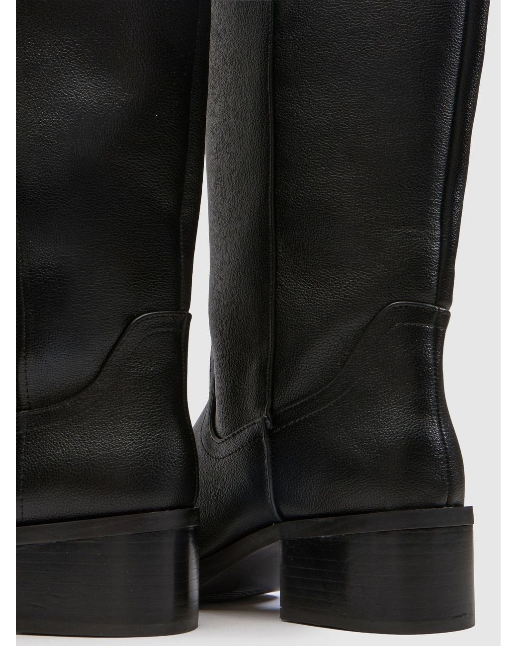 Schuh Black Denmark Pull On Knee Boots