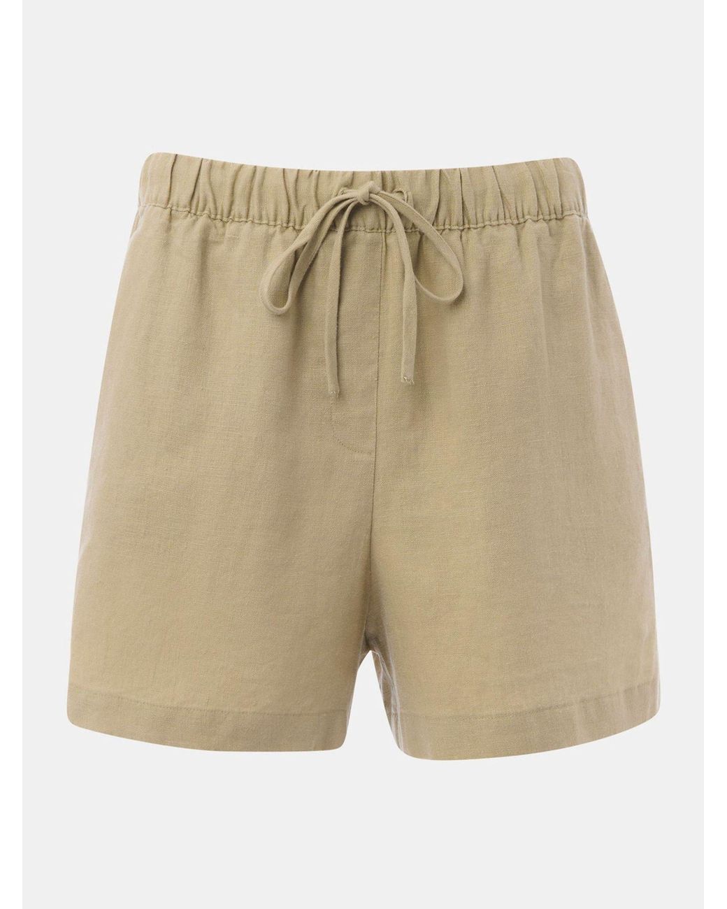 Whistles Natural Elasticated Shorts