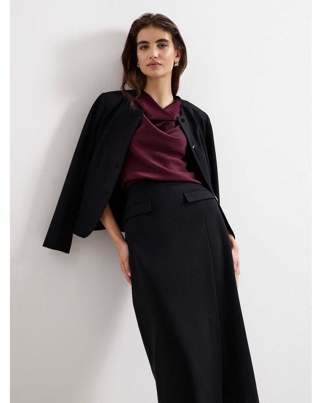 Phase Eight Purple Arwen Top