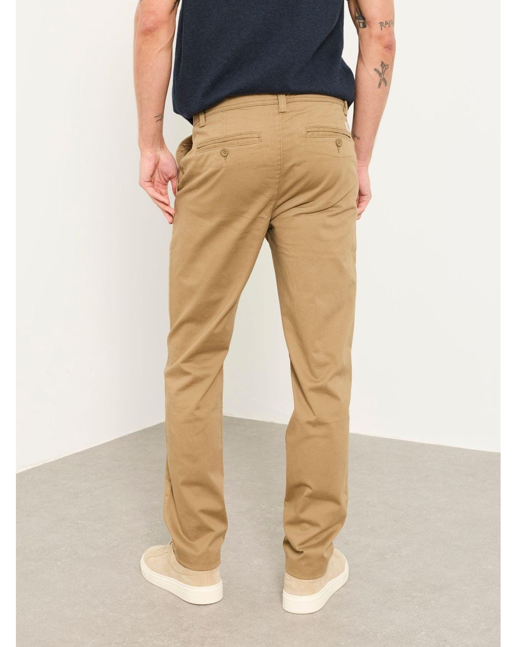 FatFace Natural Carbis Straight Fit Chinos for men