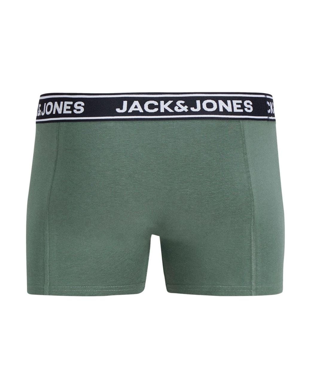 Jack & Jones Blue Logo Trunks 5 Pack for men