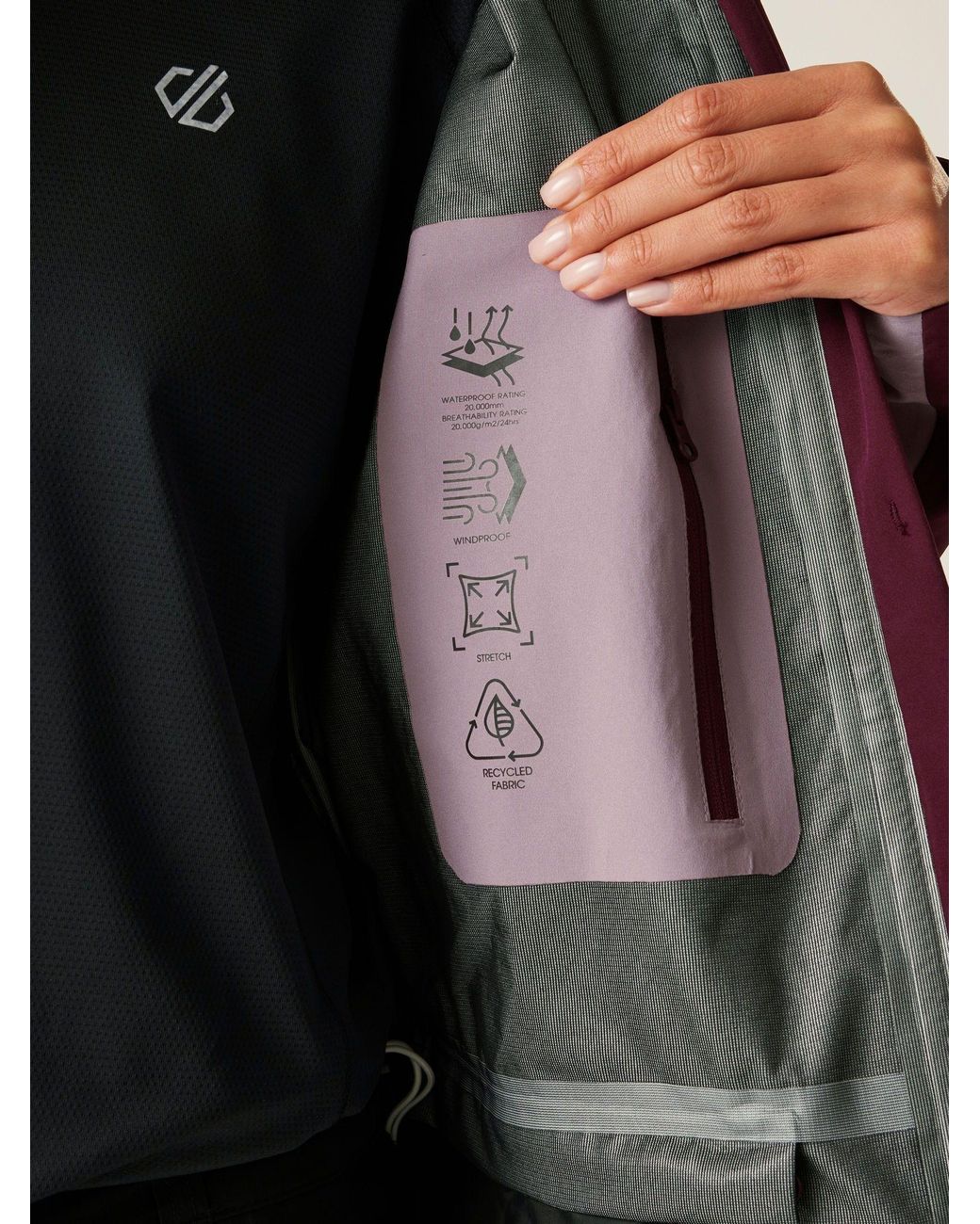 Dare 2b Purple Assert Ii Ski Jacket