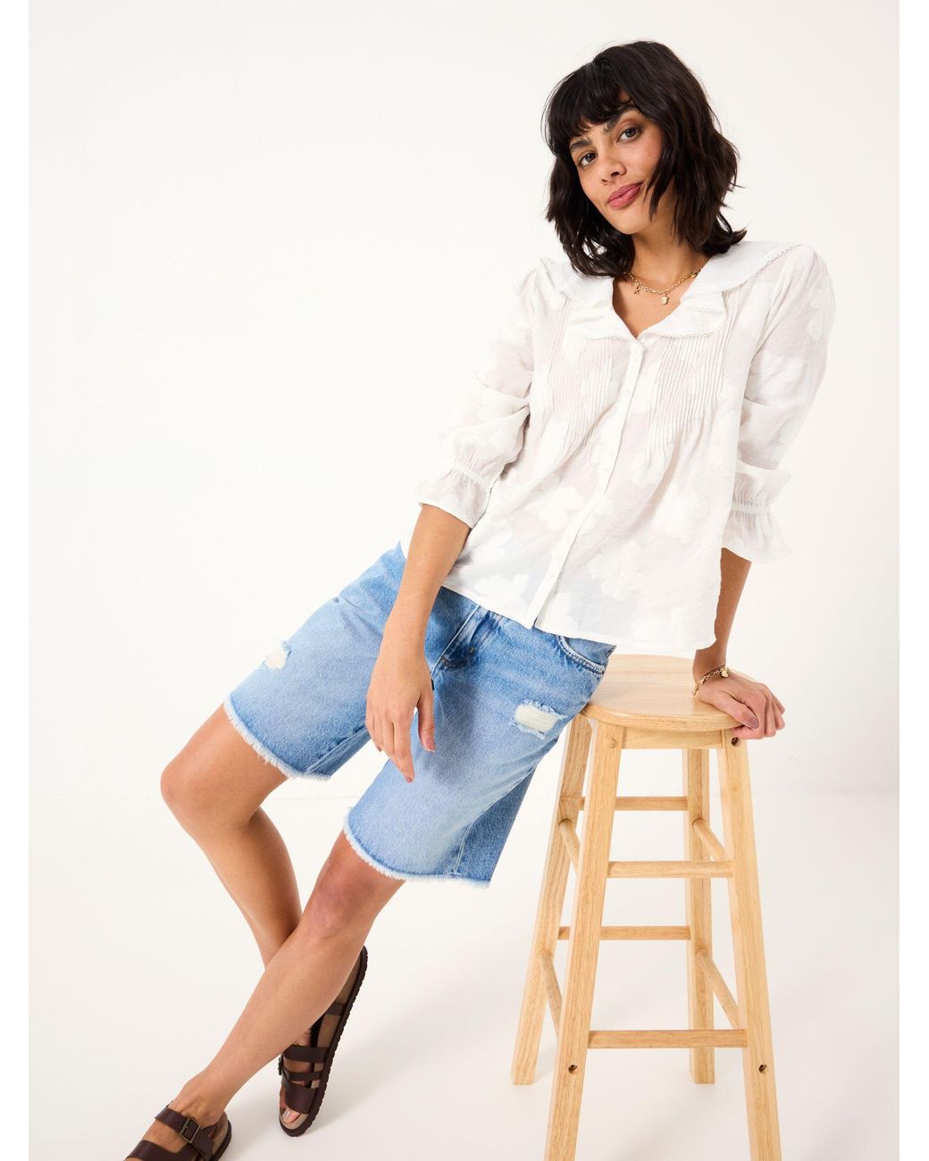FatFace Blue Isabella Bermuda Shorts