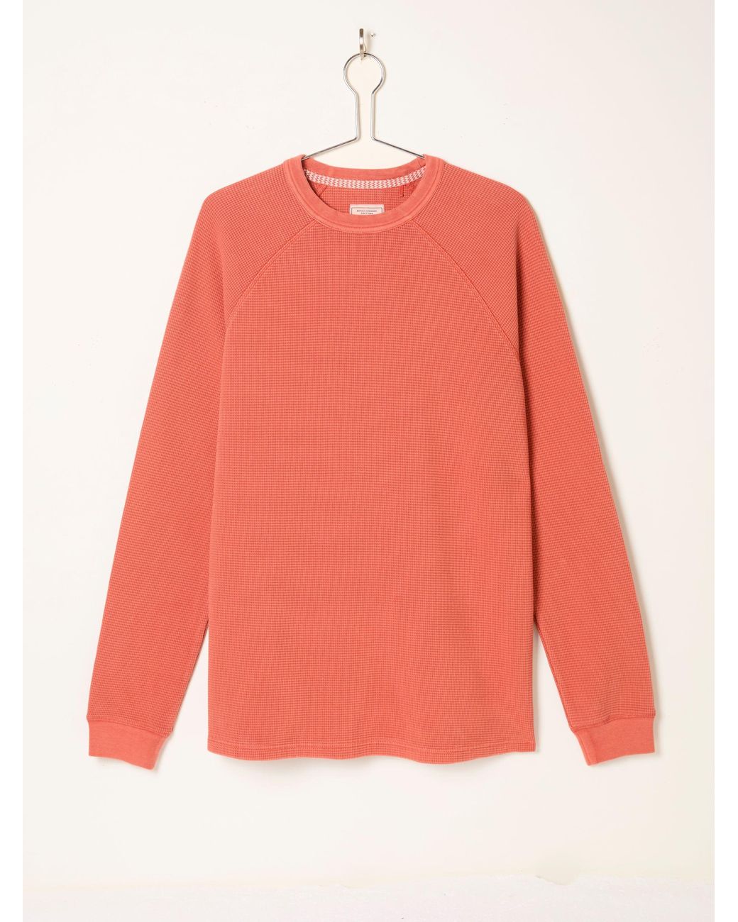 FatFace Red Wye Crew Neck Sweat for men