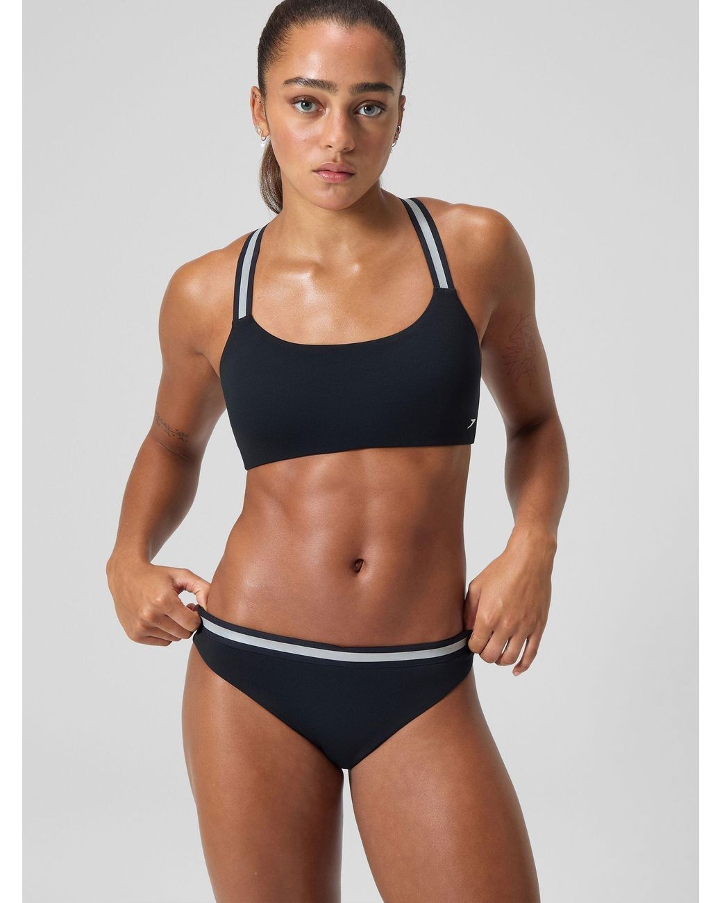 Speedo Black Performance 2Pc Set