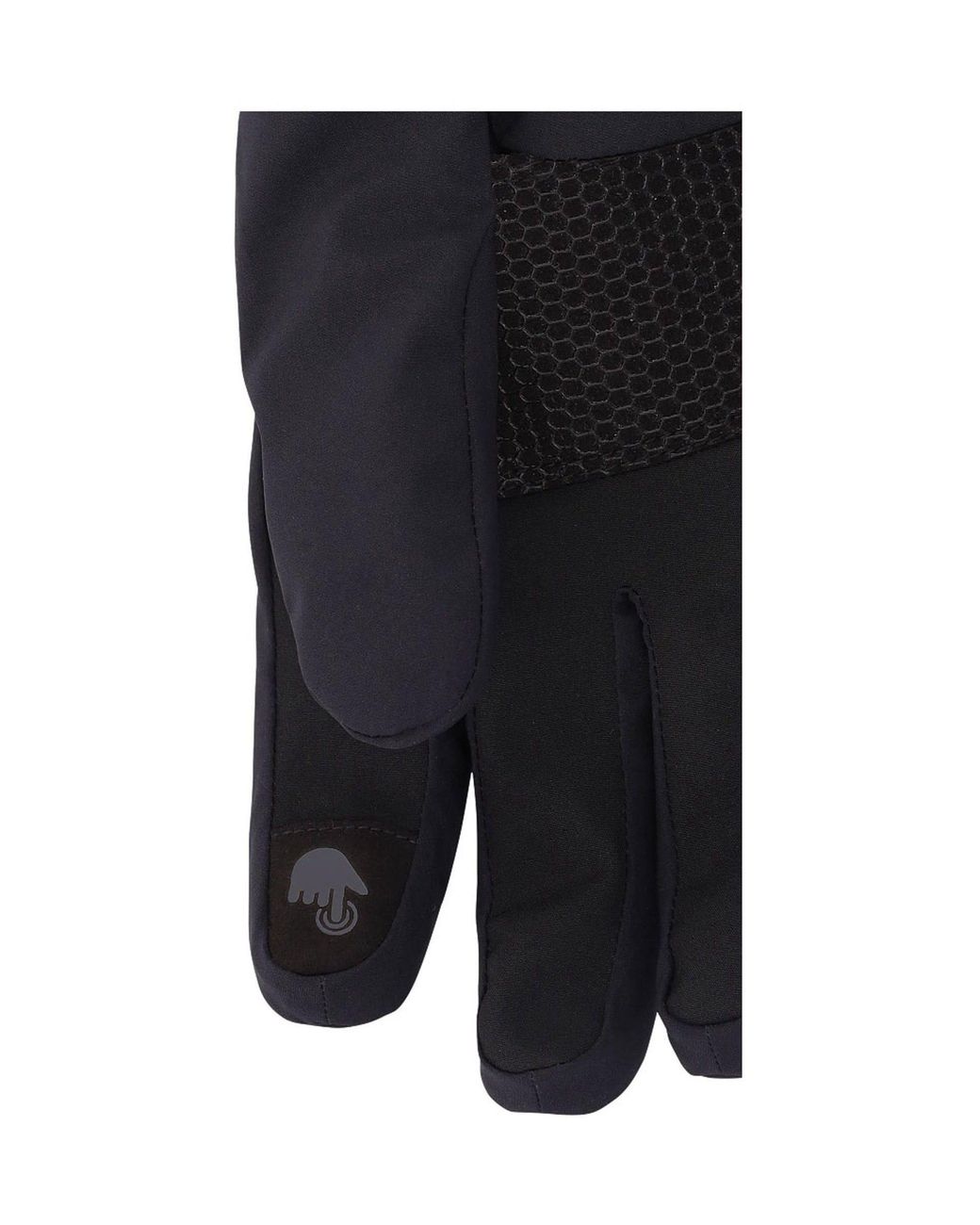 CMP Black Premium Fleece Lined Waterproof Ski Gloves