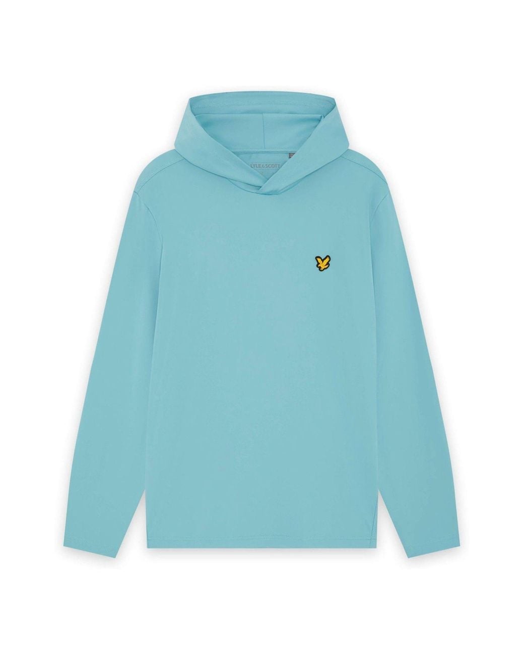 Lyle & Scott Blue Performance Hooded Midlayer for men
