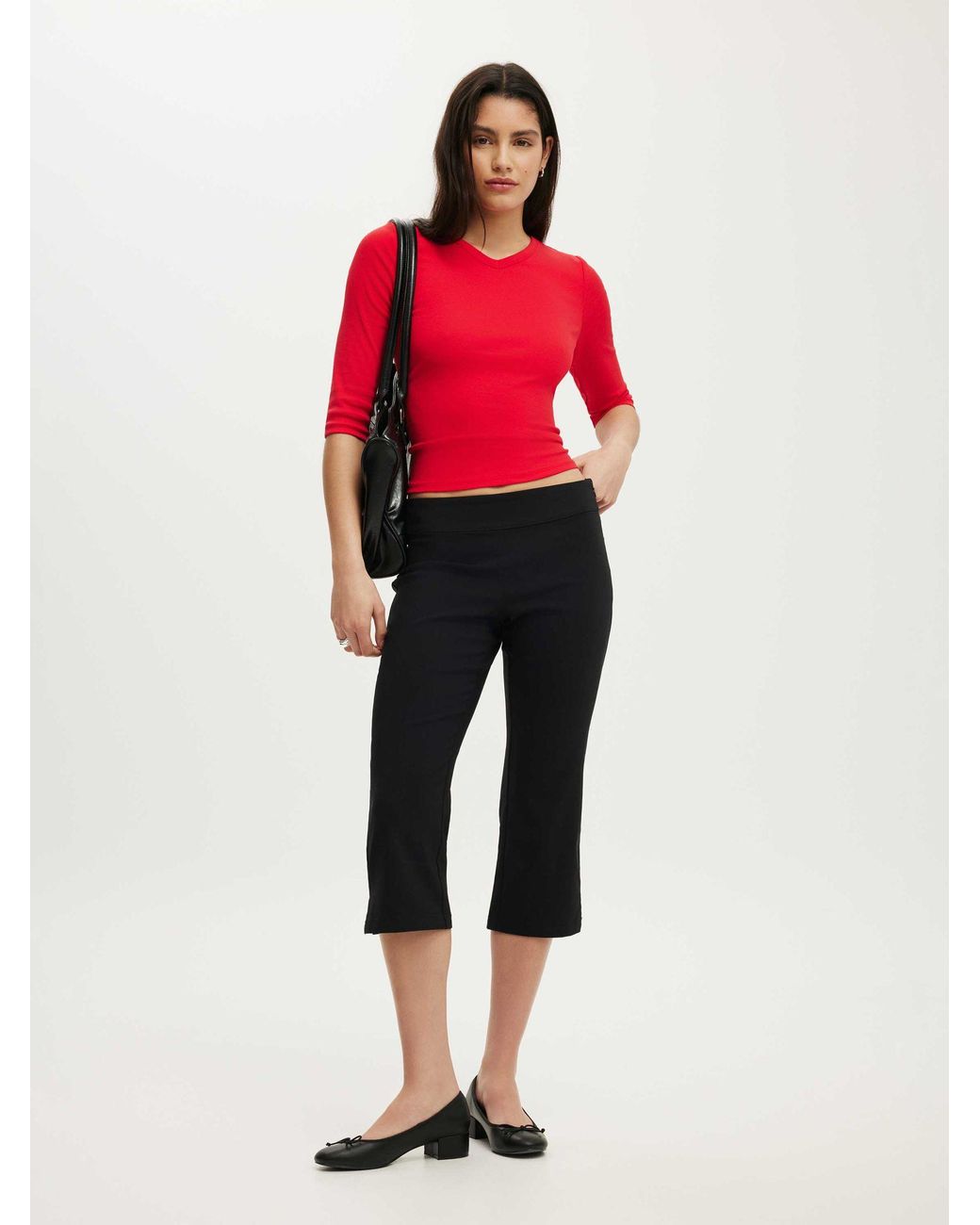 Cotton On Red Nico Capri
