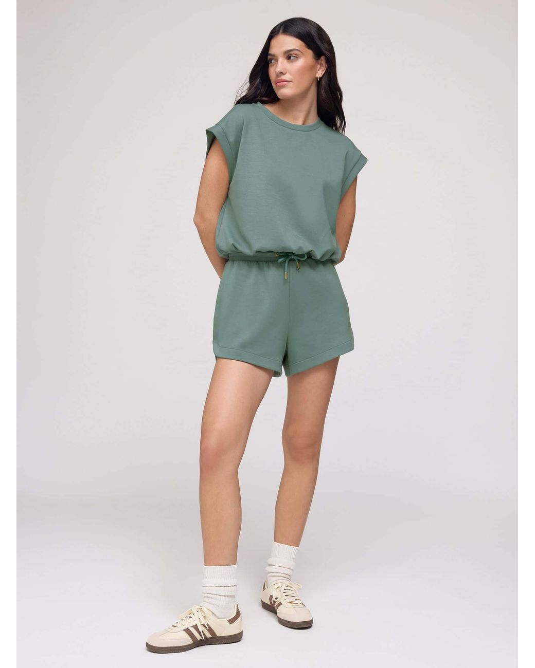 OSIA Green Modal Shorts