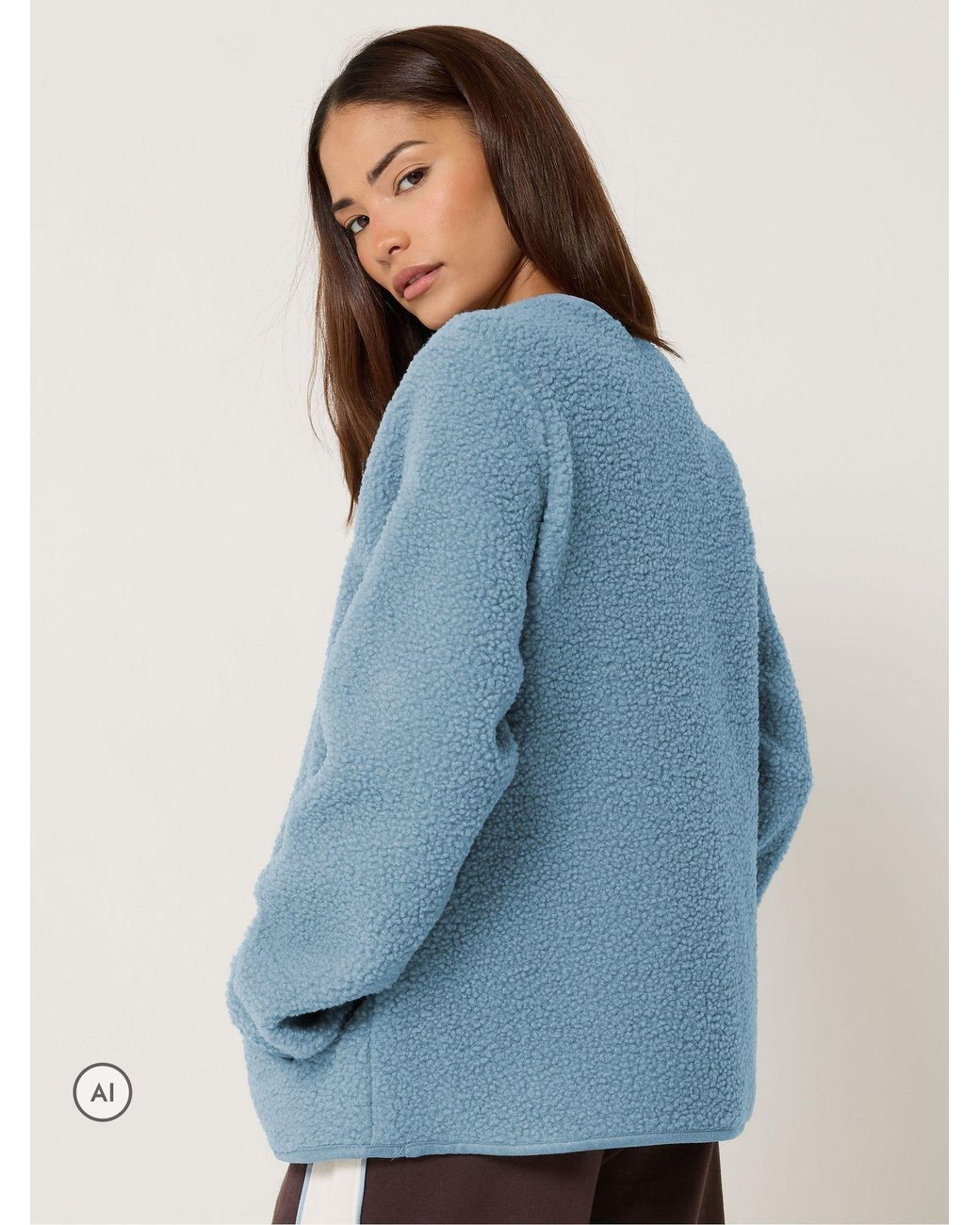 PixieGirl Petite Blue Borg Jacket