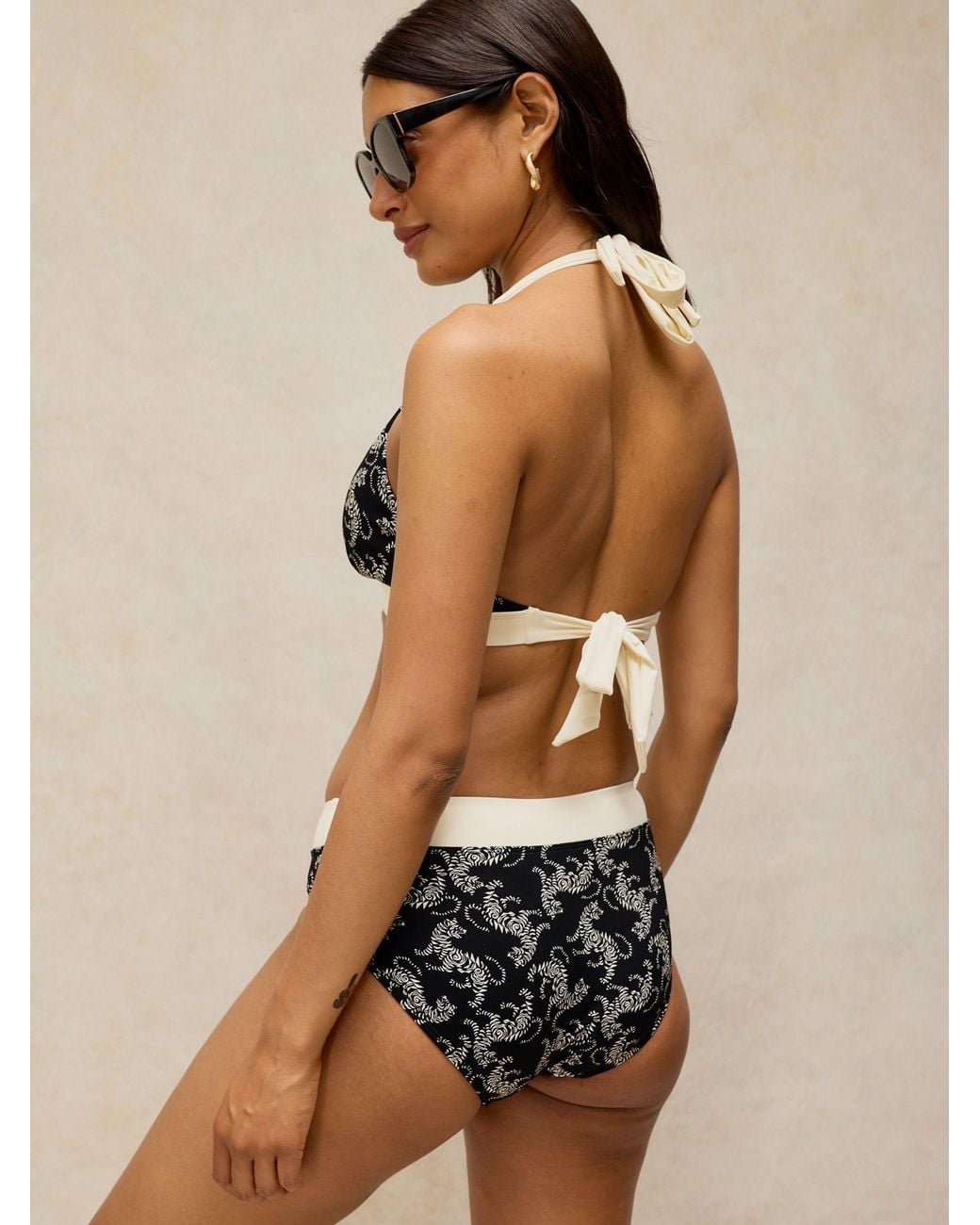 White Stuff Natural Sunshine Bikini Top