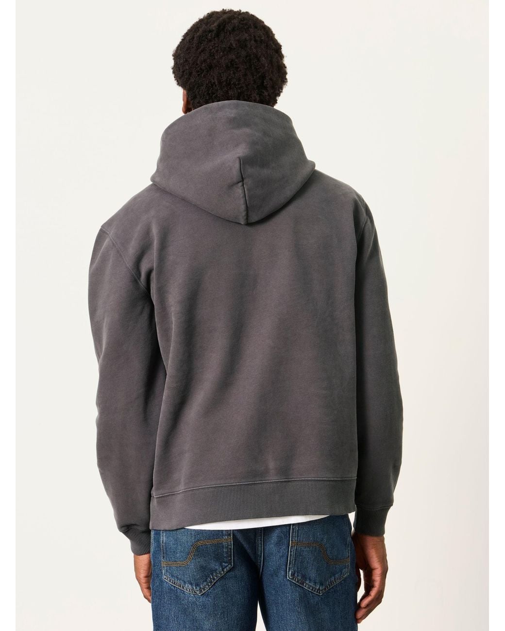 FatFace Gray Hayle Overhead Hoodie for men