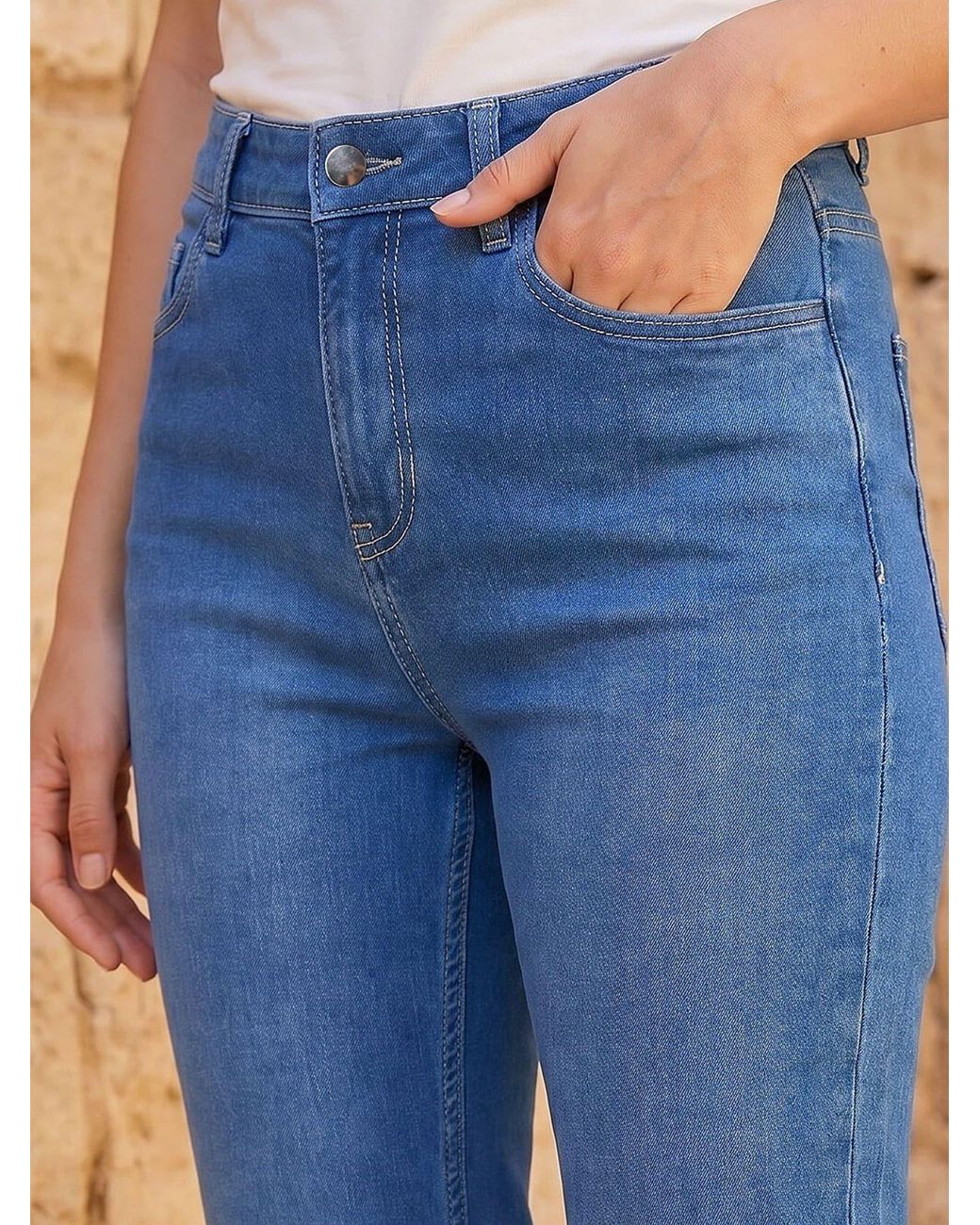 Roman Blue Bootcut Jeans
