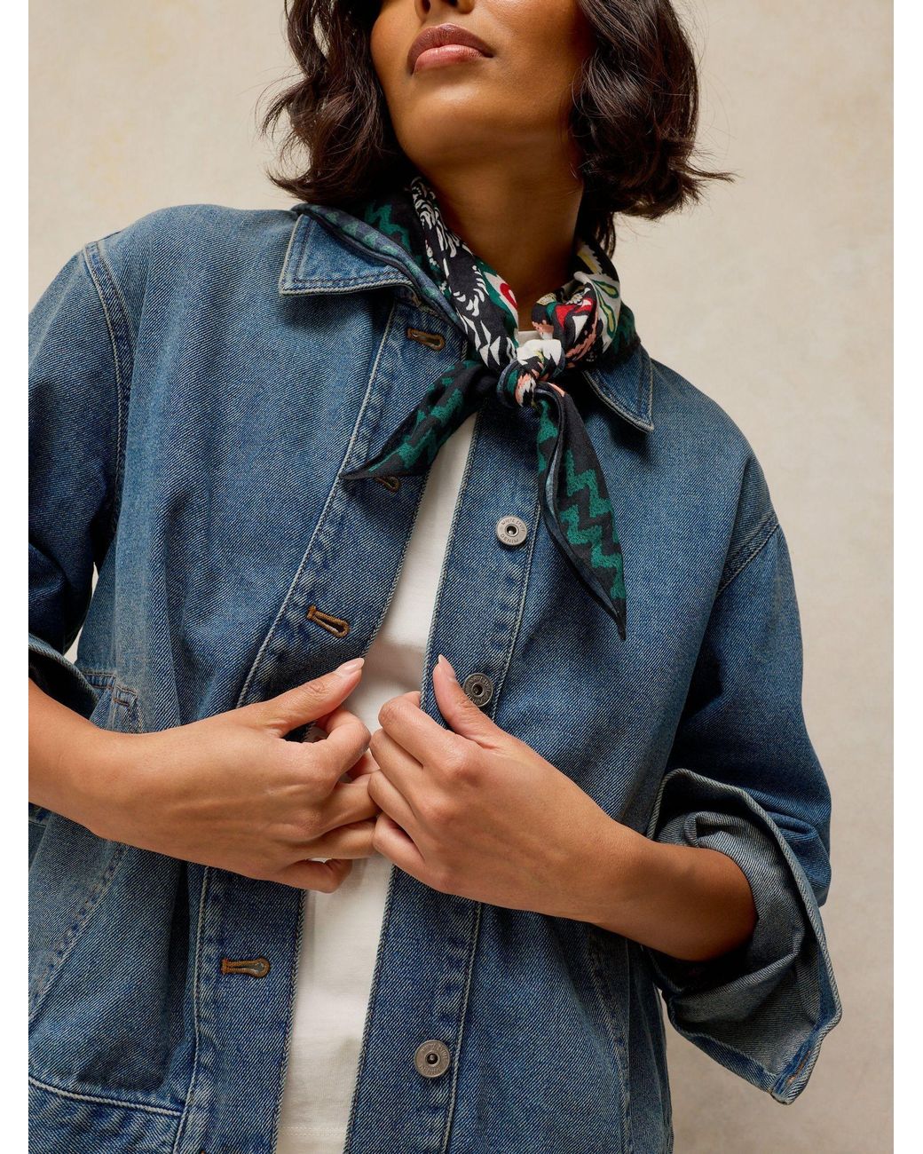 White Stuff Blue Denim Jacket
