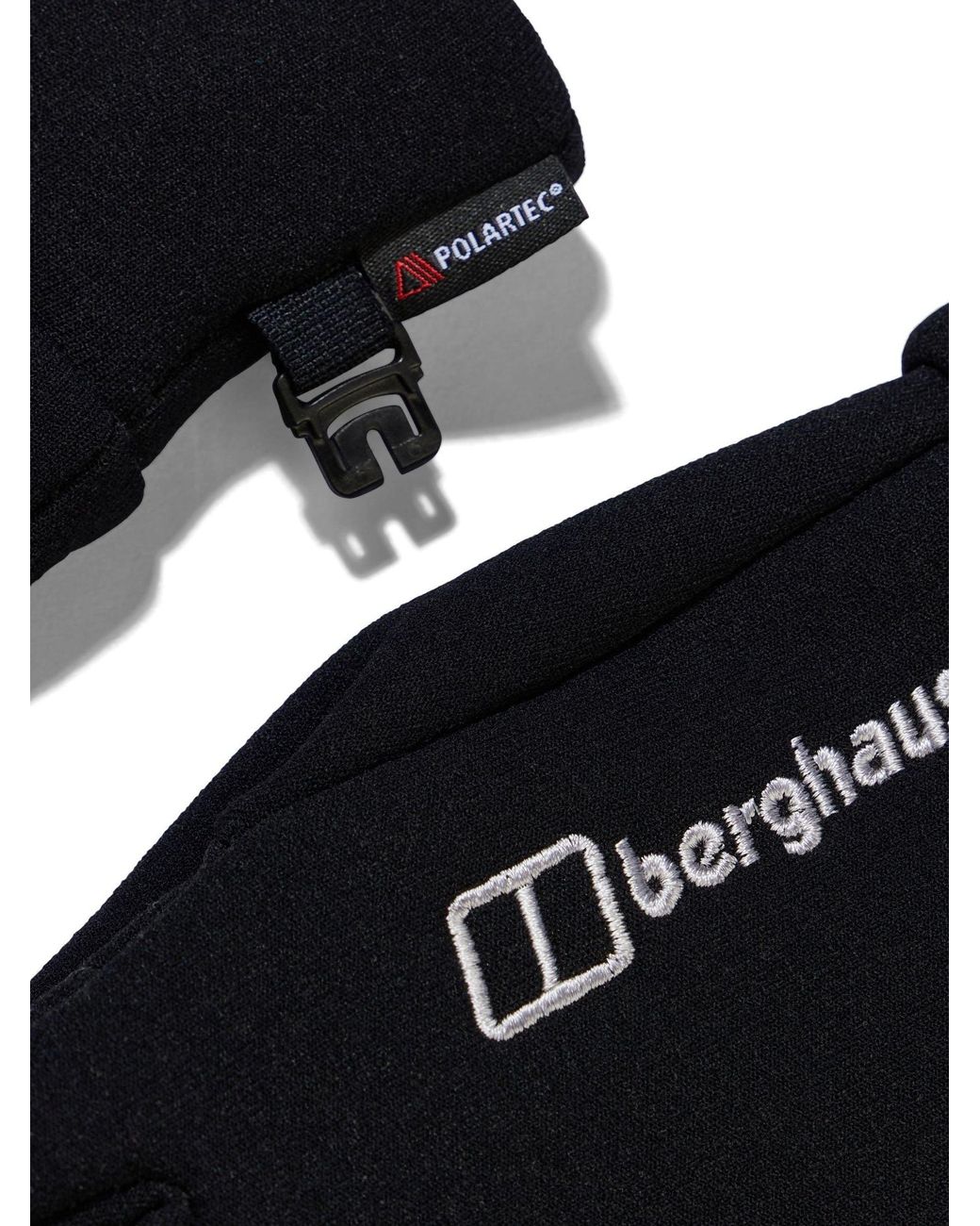 Berghaus Black Polartec Interact Gloves for men
