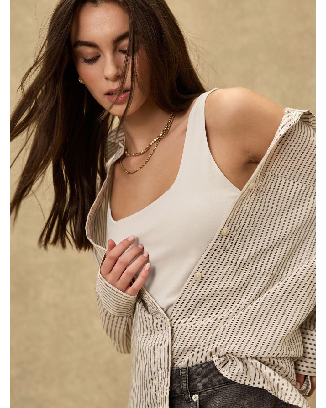 Next Pink Square Neck Vest 3 Pack
