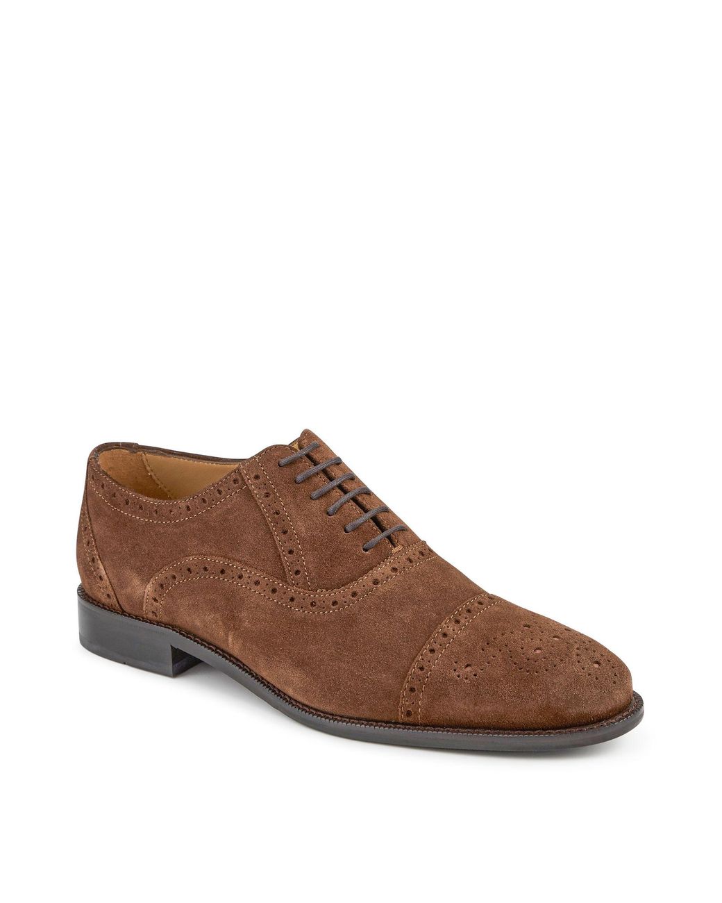 Jones Bootmaker Brown Maynard Leather Oxford Brogues