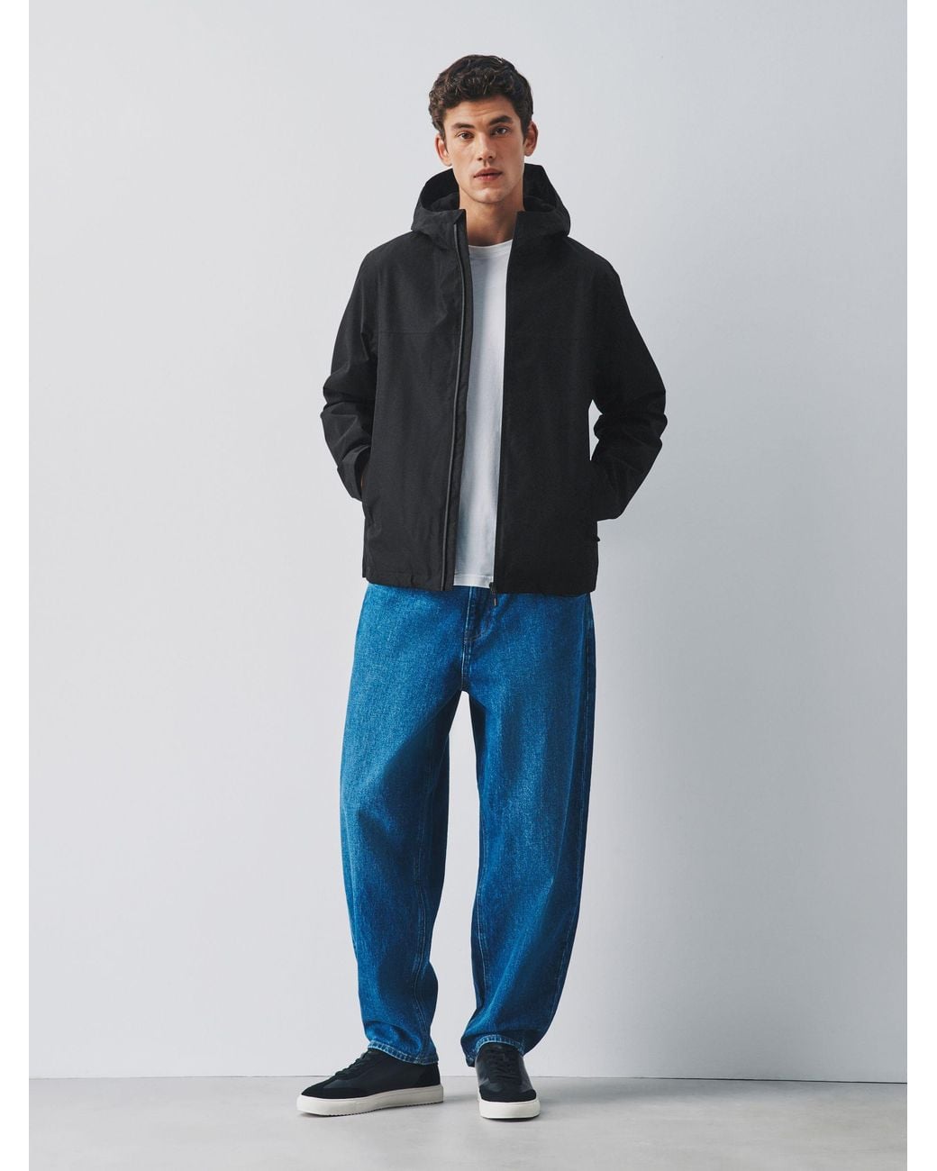 Next Gray Waterproof Anorak Jacket for men