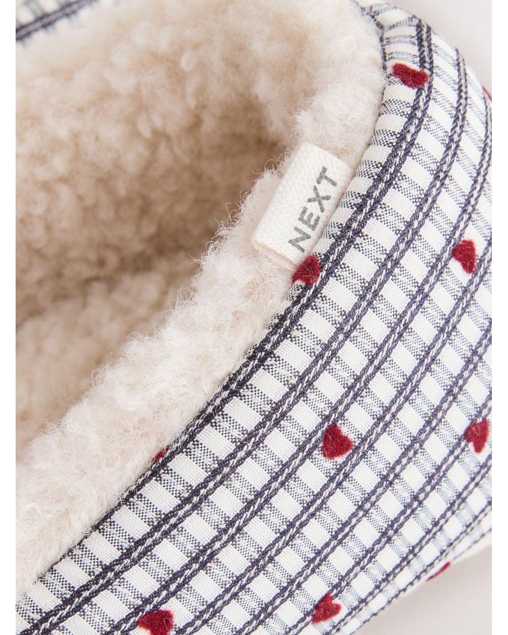 Next Natural Whiite Ballet Slippers