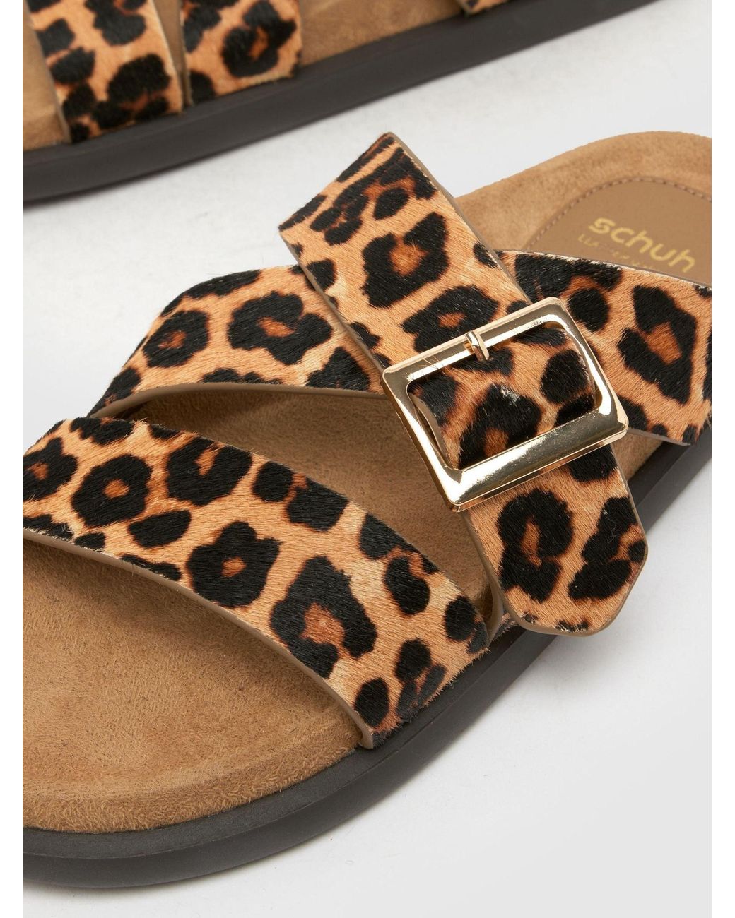 Schuh Brown Tear Leather Footbed