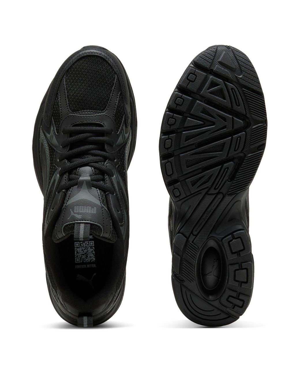 PUMA Black Milenio Tech Trainers for men