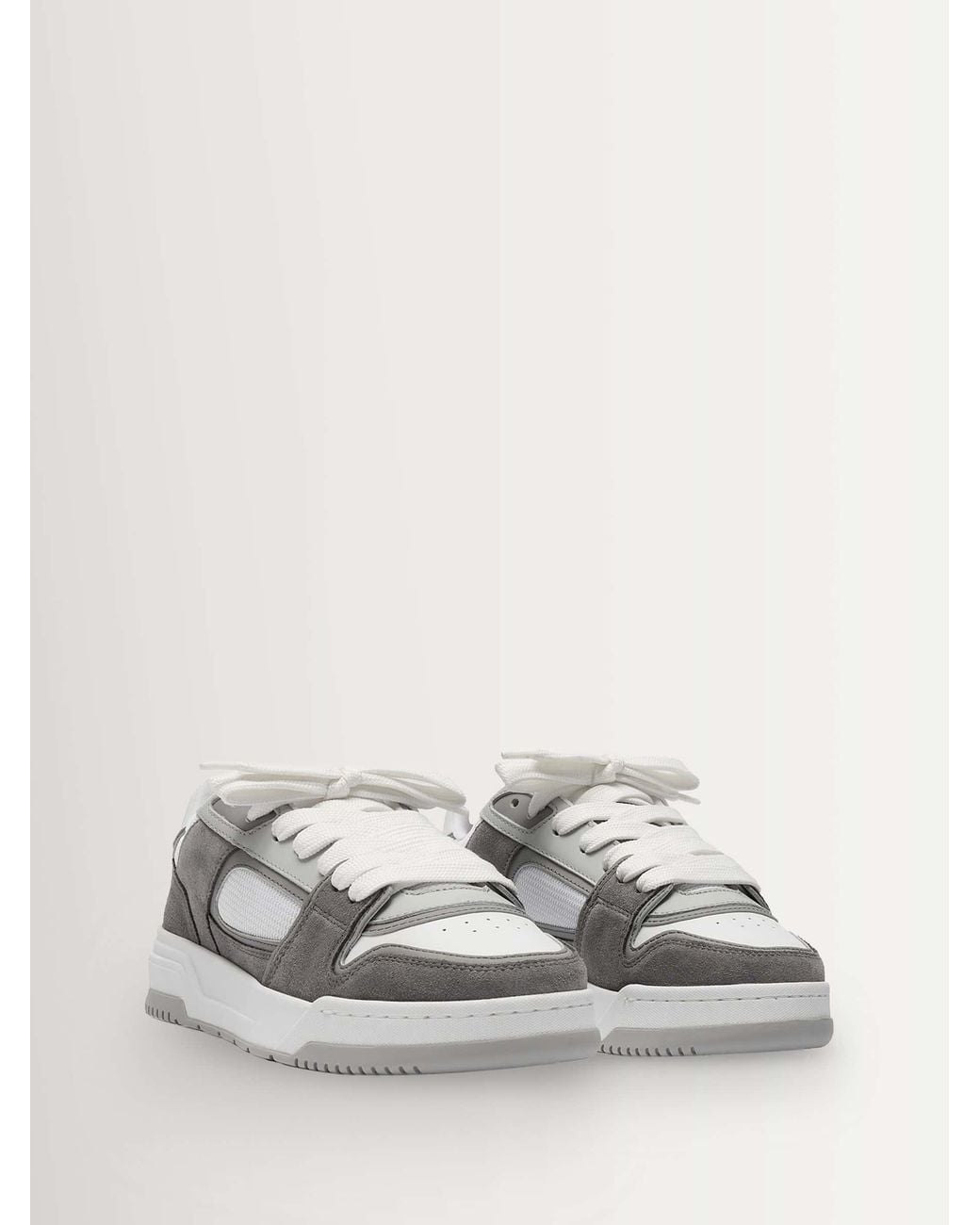 Cleens White Layup Trainers for men