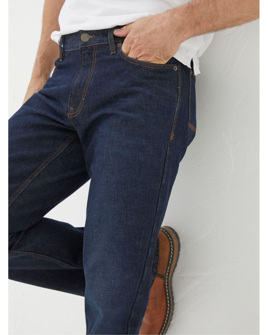 FatFace Blue Bootcut Jeans for men