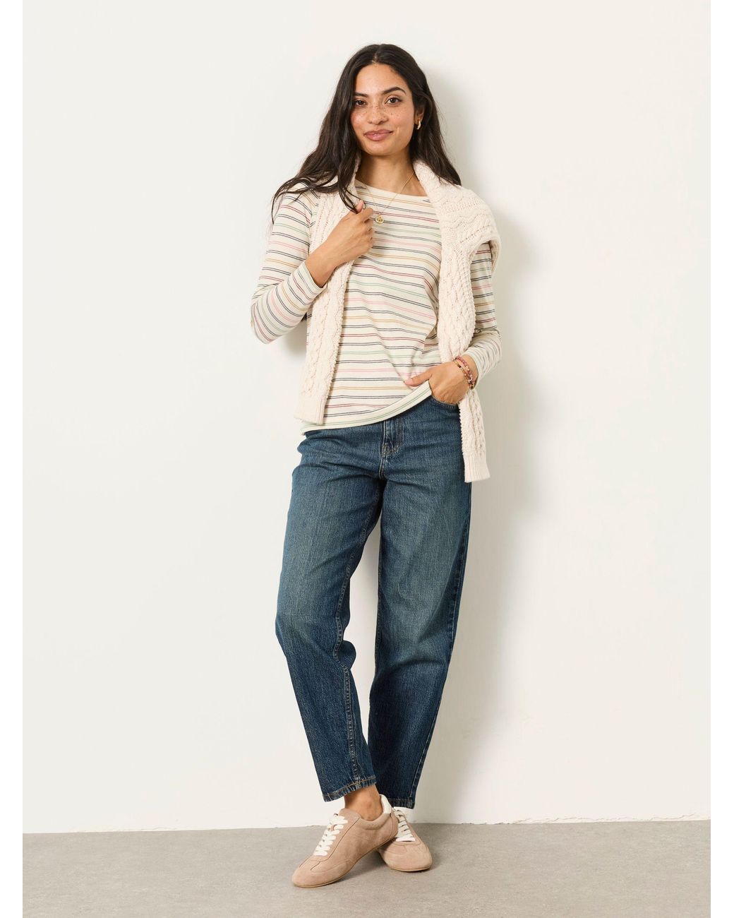 FatFace Blue Marlow Petite Jeans