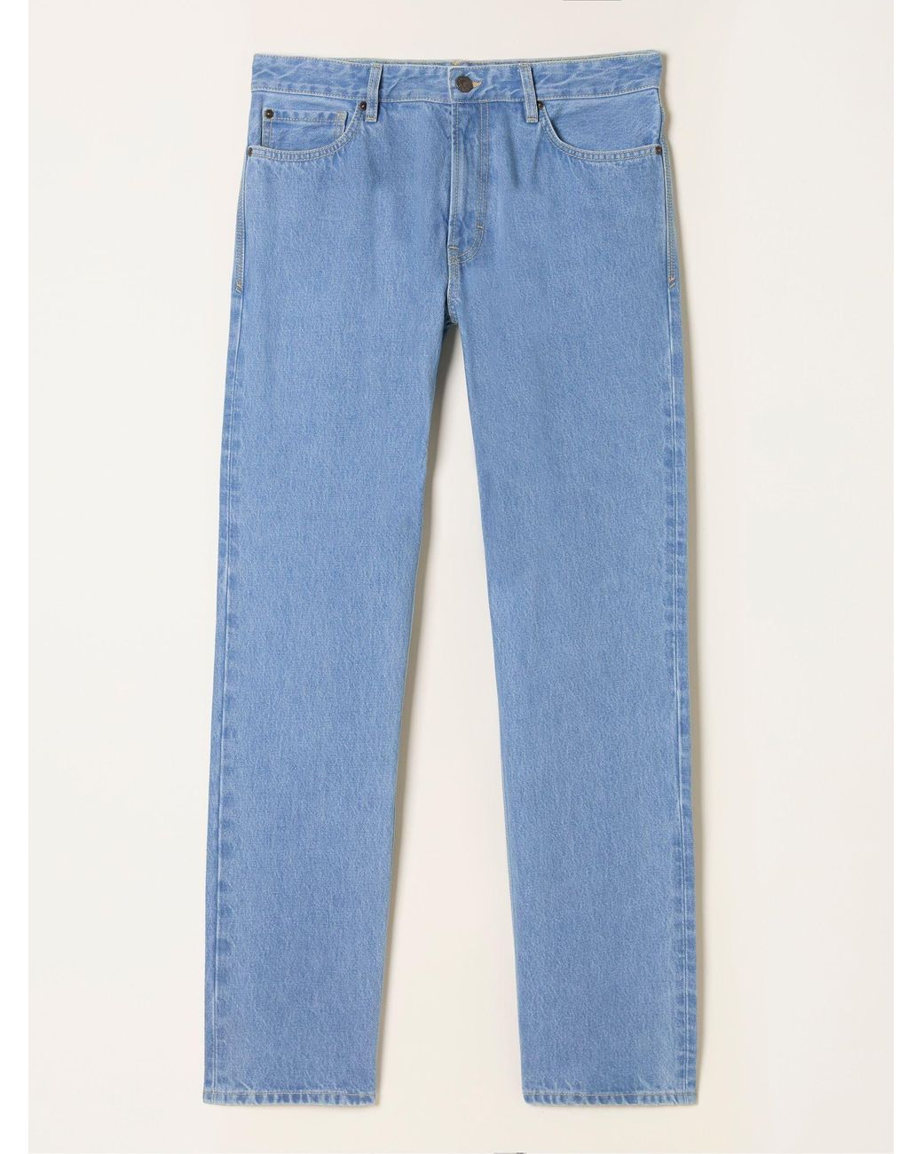 FatFace Blue Straight Fit Jeans for men