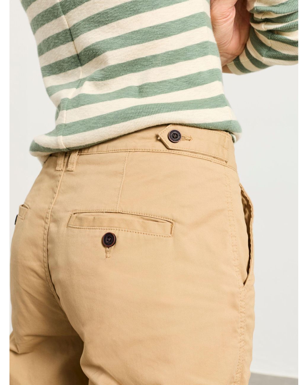 FatFace Natural Blazey Tapered Chino Trousers