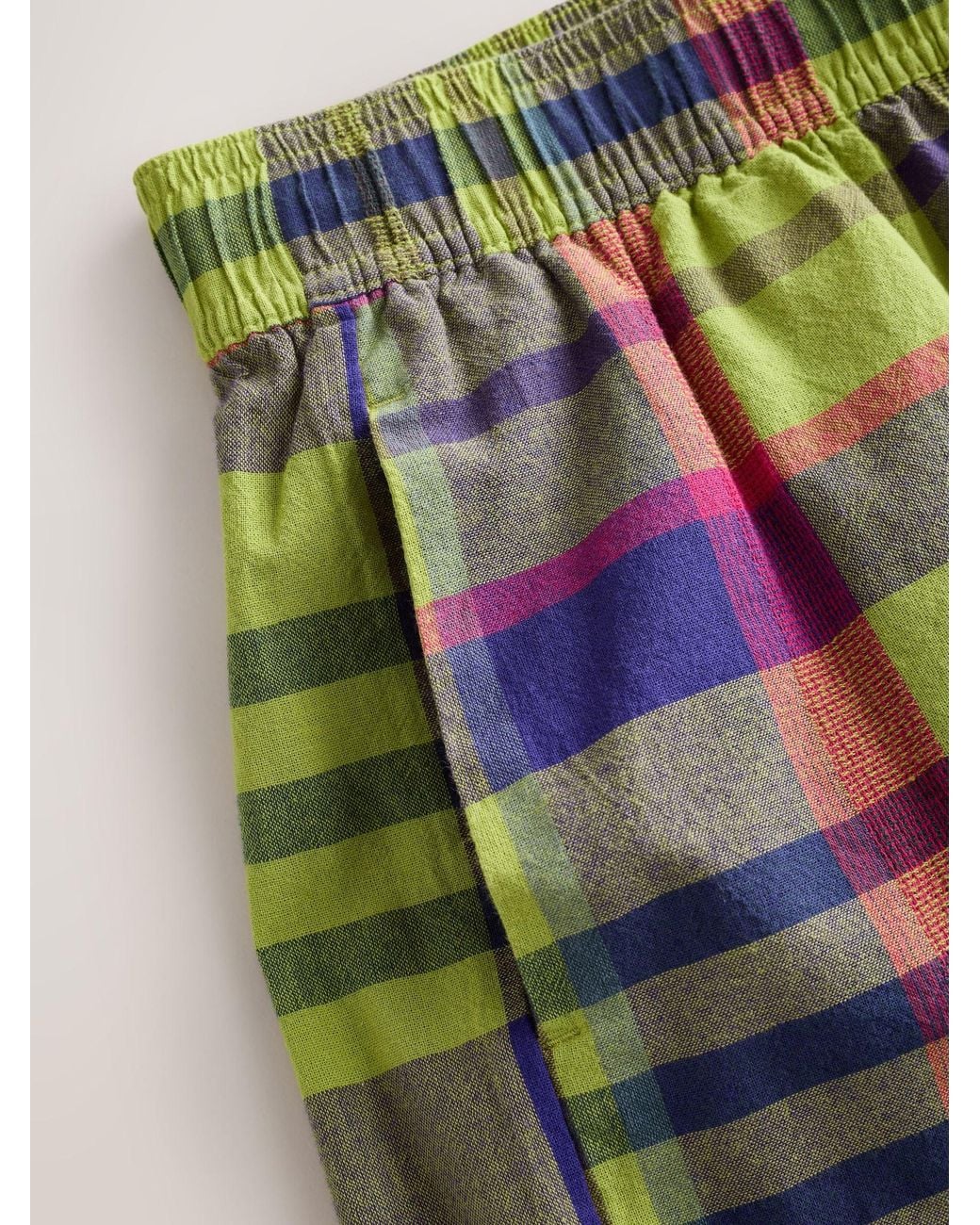 Next Bright Check Pull On Boxer Shorts in Gray | Lyst