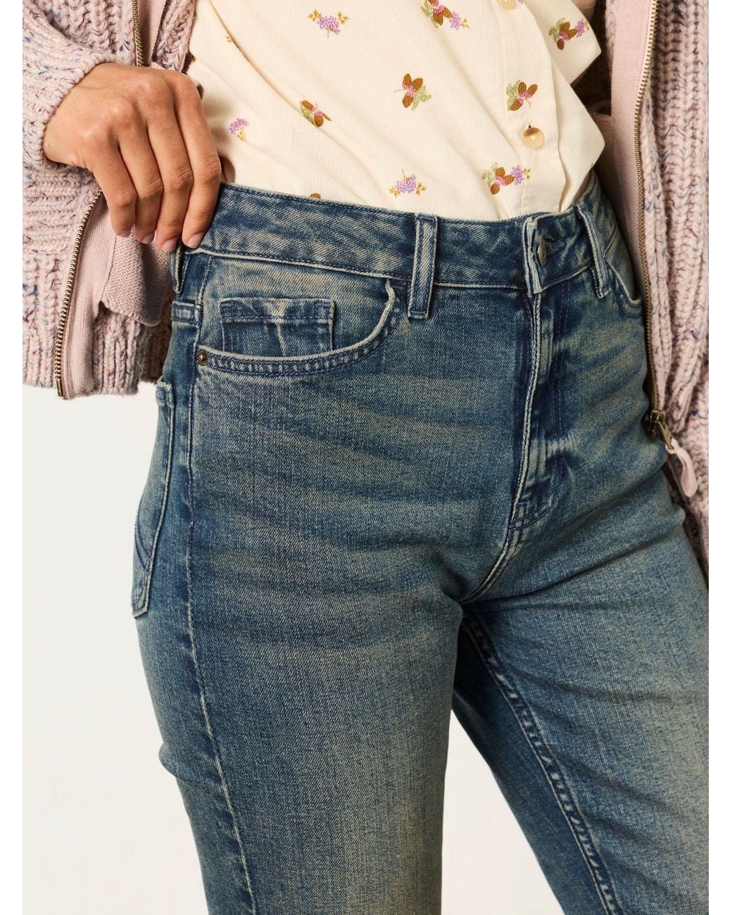 FatFace Blue Chesham Slim Jeans