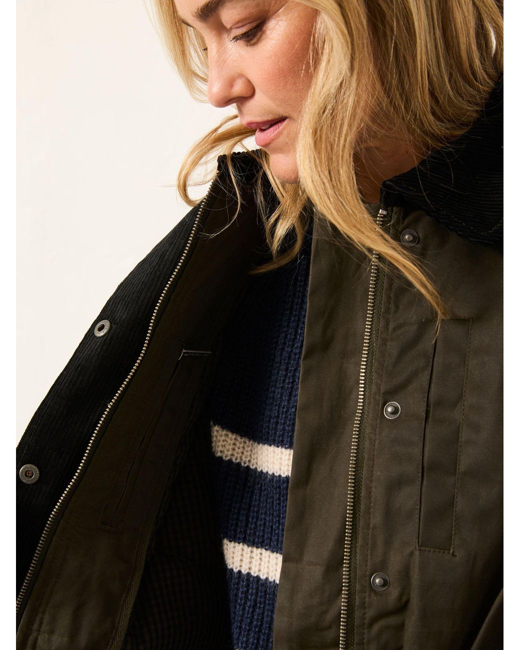 FatFace Green Fatface Devon Heritage Jacket