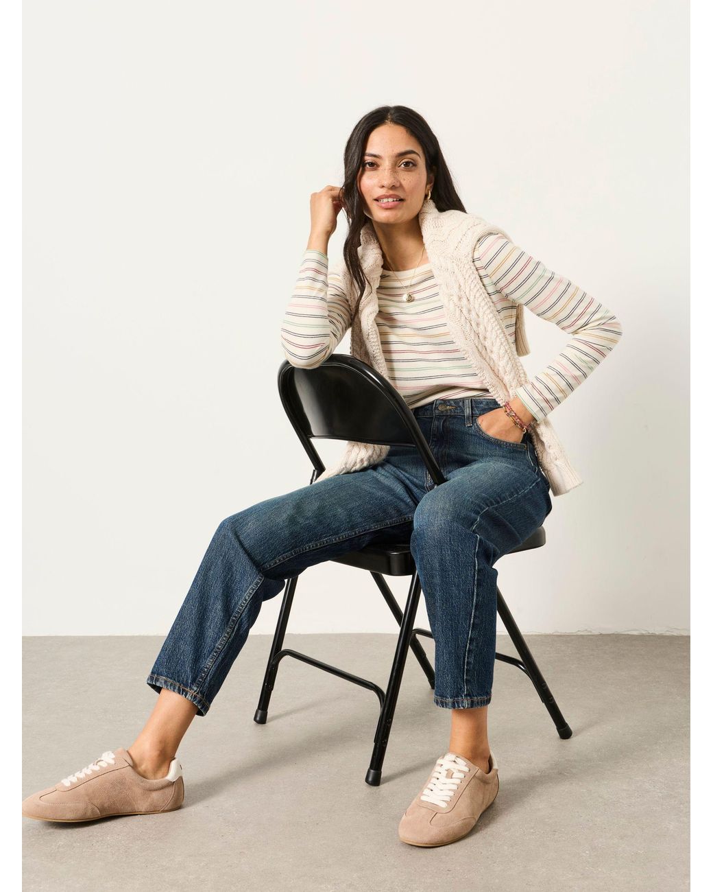 FatFace Blue Marlow Petite Jeans