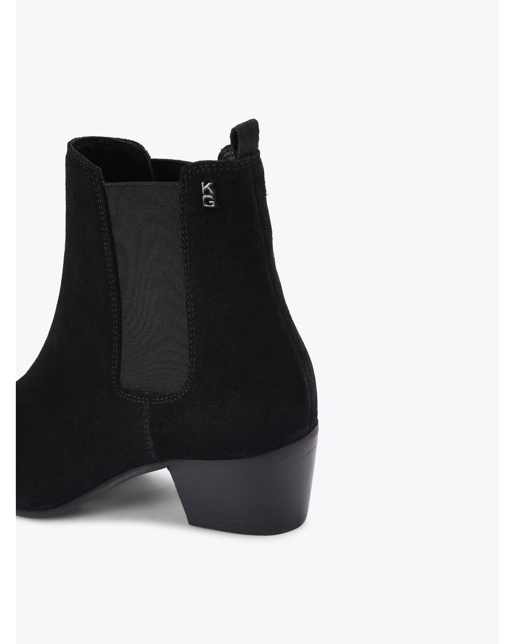KG by Kurt Geiger Black Callie Boots