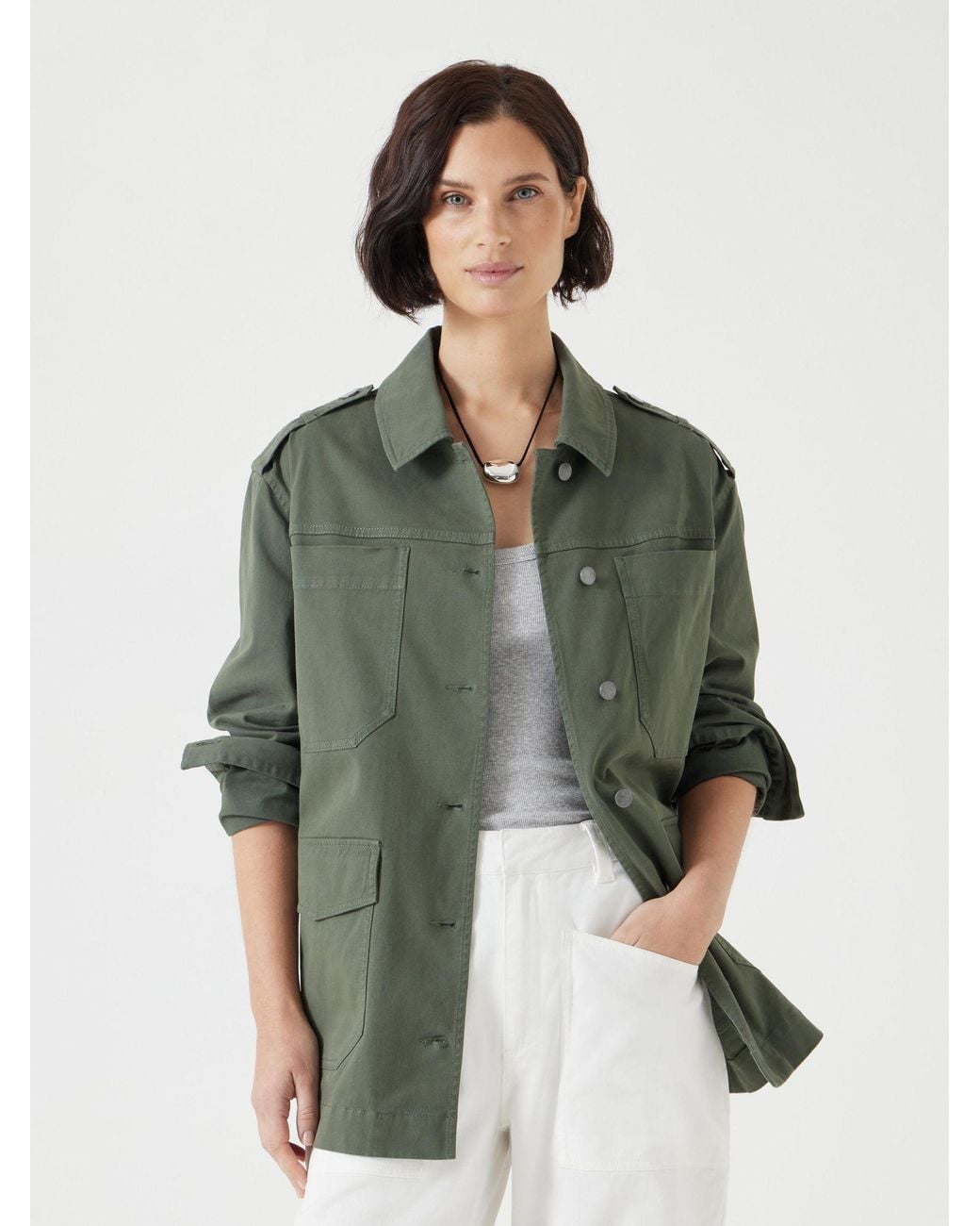 Hush Green Utility Jacket