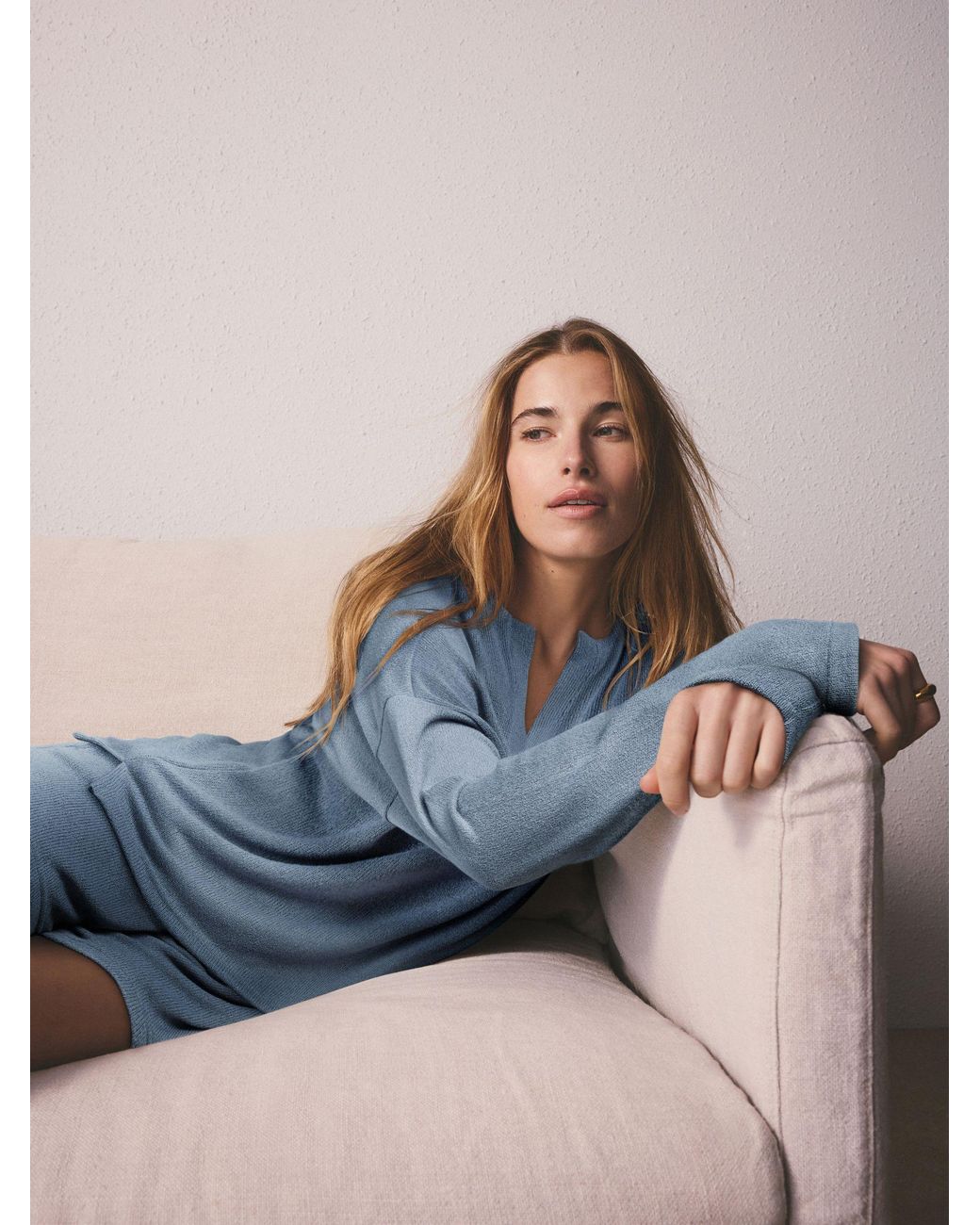 Next Blue Short Loungewear Set