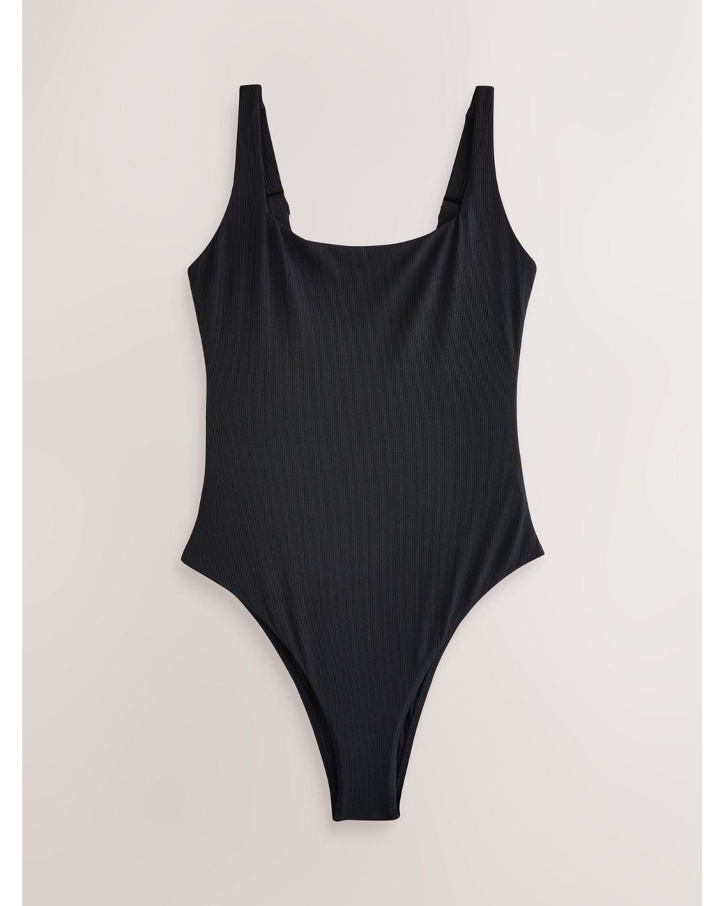Next Red Square Neck Swimsuits 3 Pack