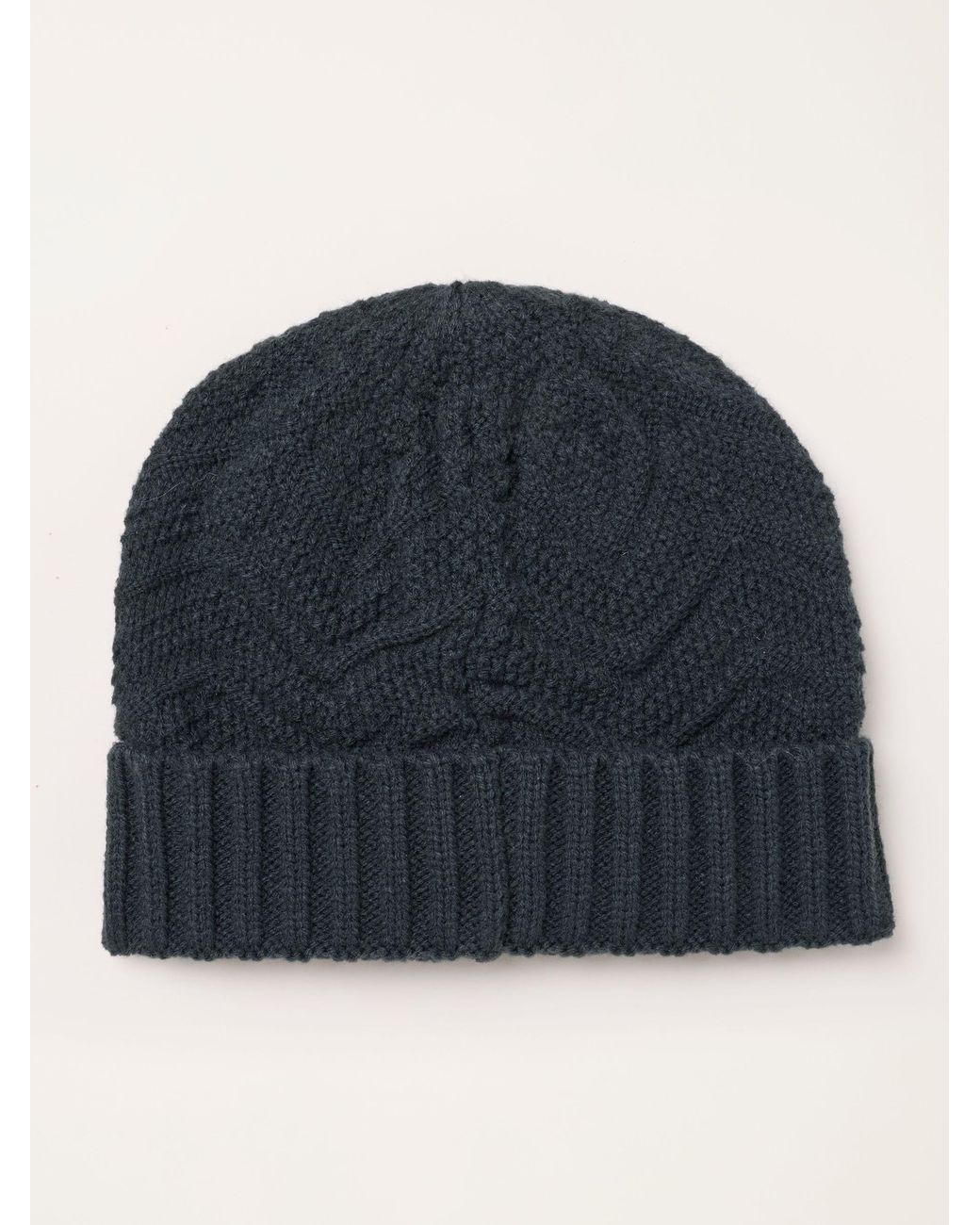 FatFace Blue Fatface Chevron Beanie for men