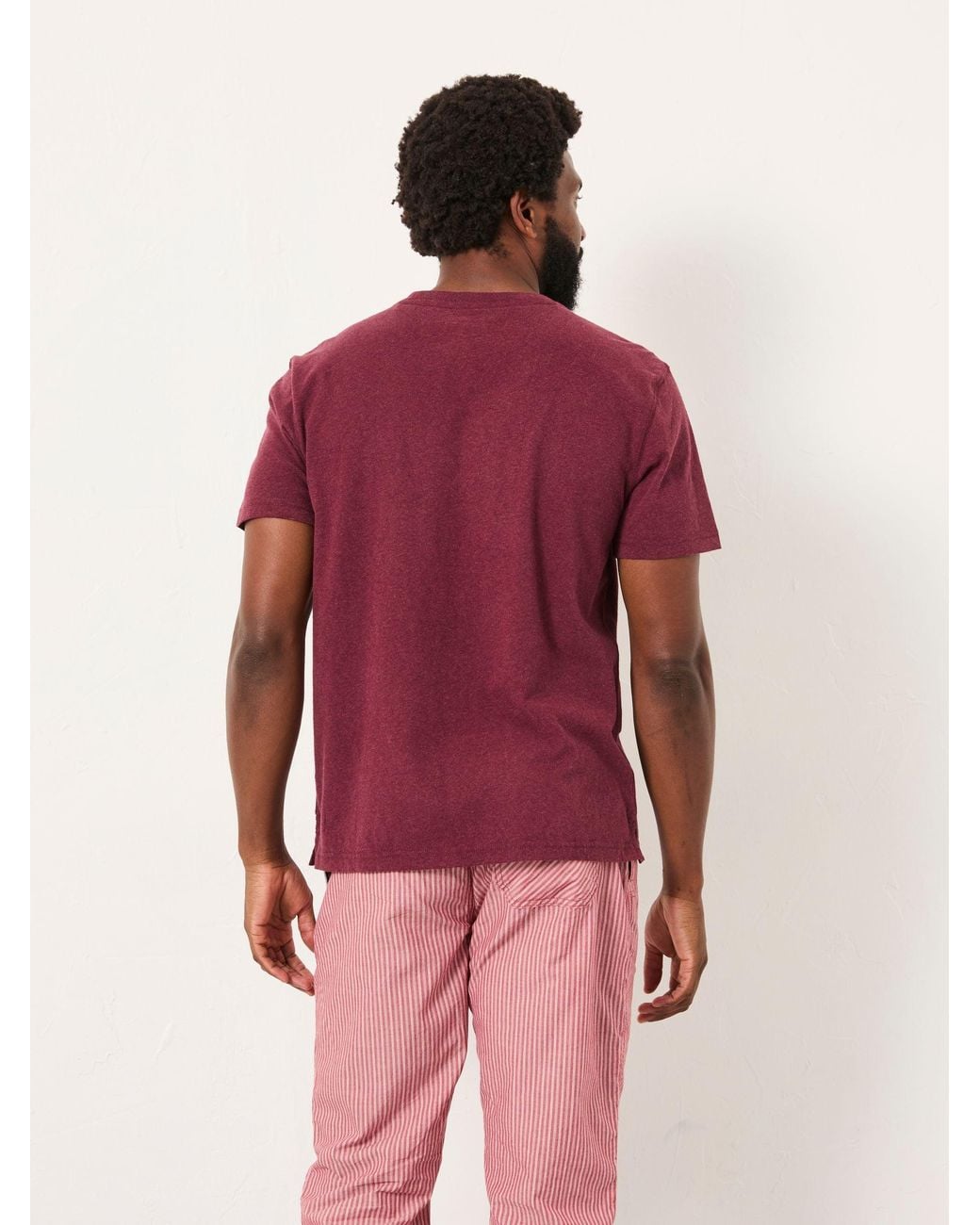 FatFace Pink Lulworth Short Sleeve T-Shirt for men
