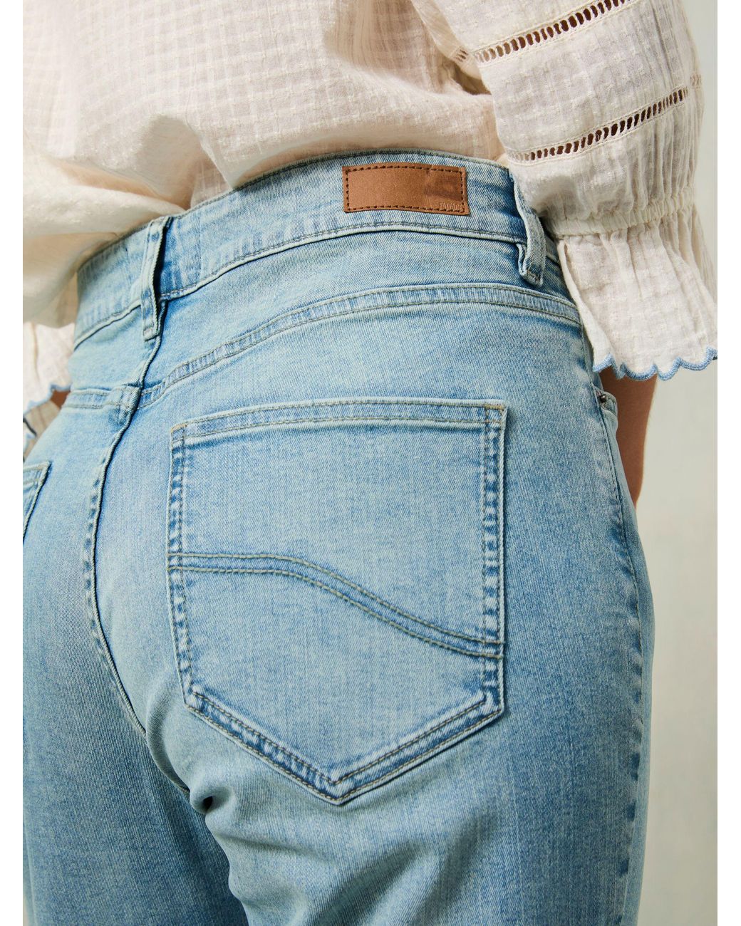 FatFace Blue Katrine Skinny Bootcut Jeans