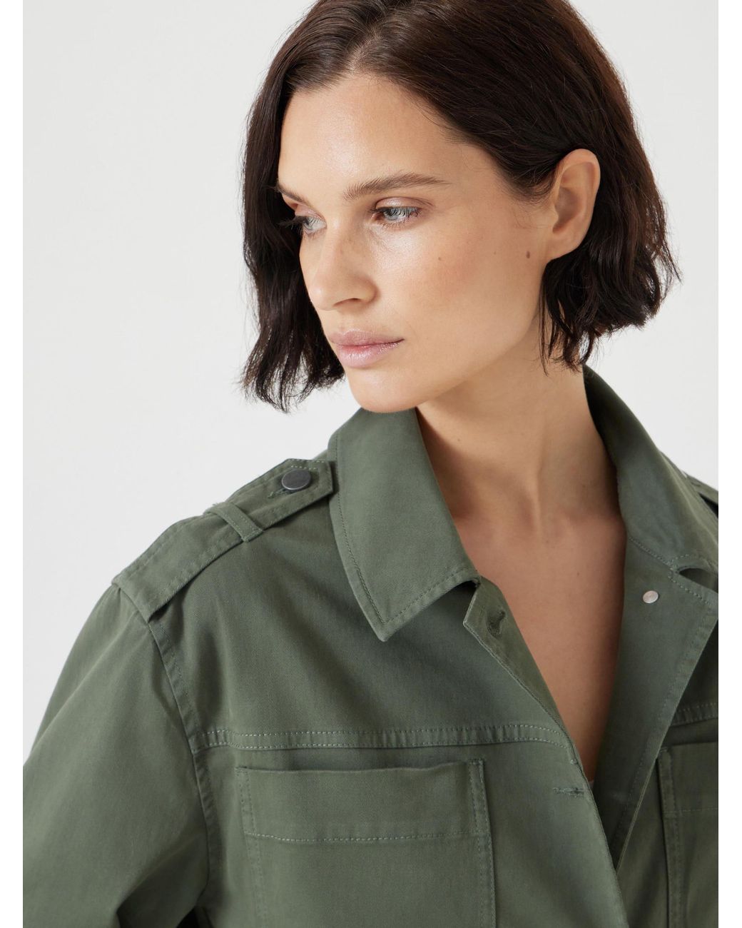 Hush Green Utility Jacket